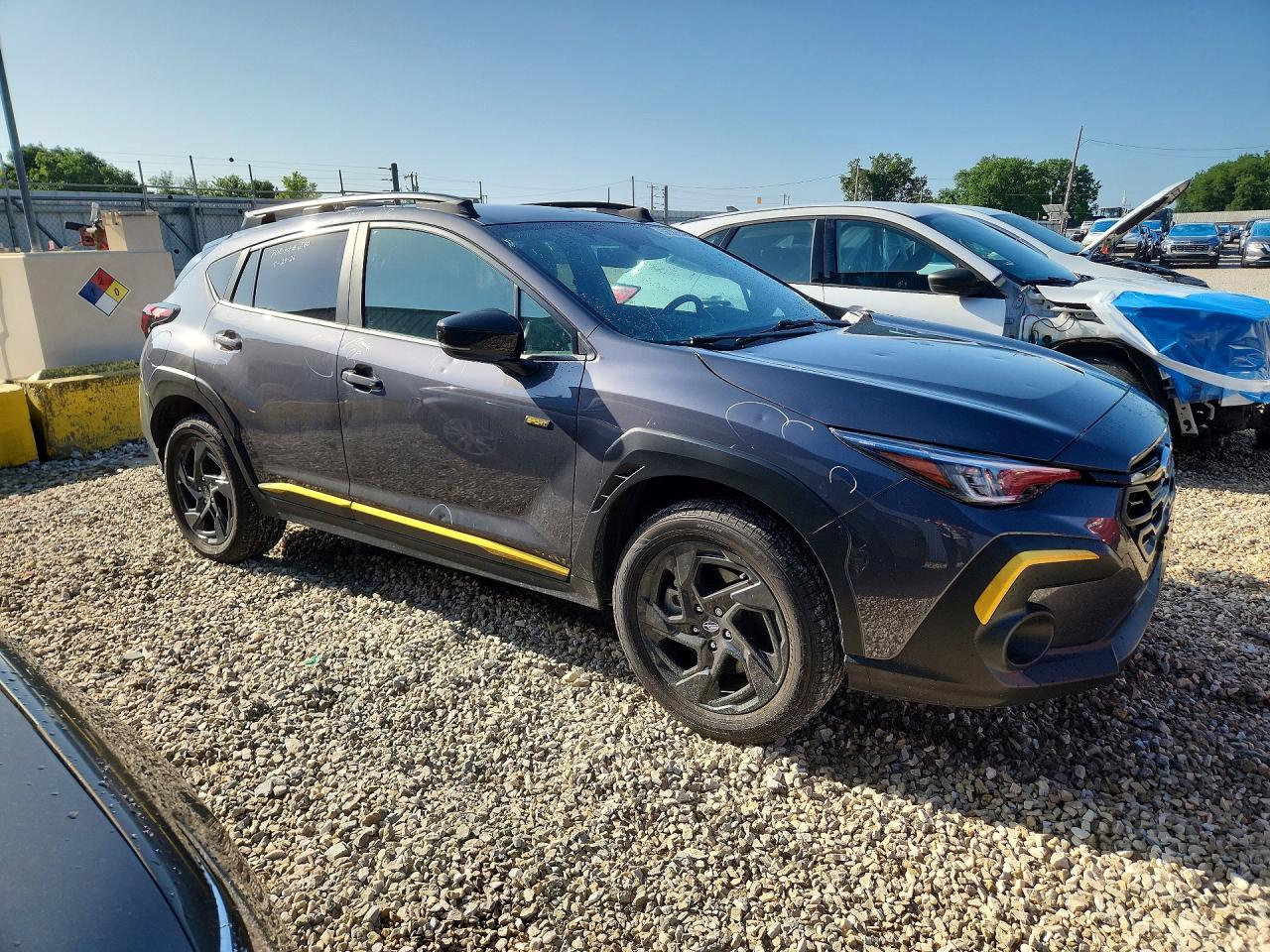 2024 Subaru Crosstrek Sport Gray vin: 4S4GUHF66R3736011