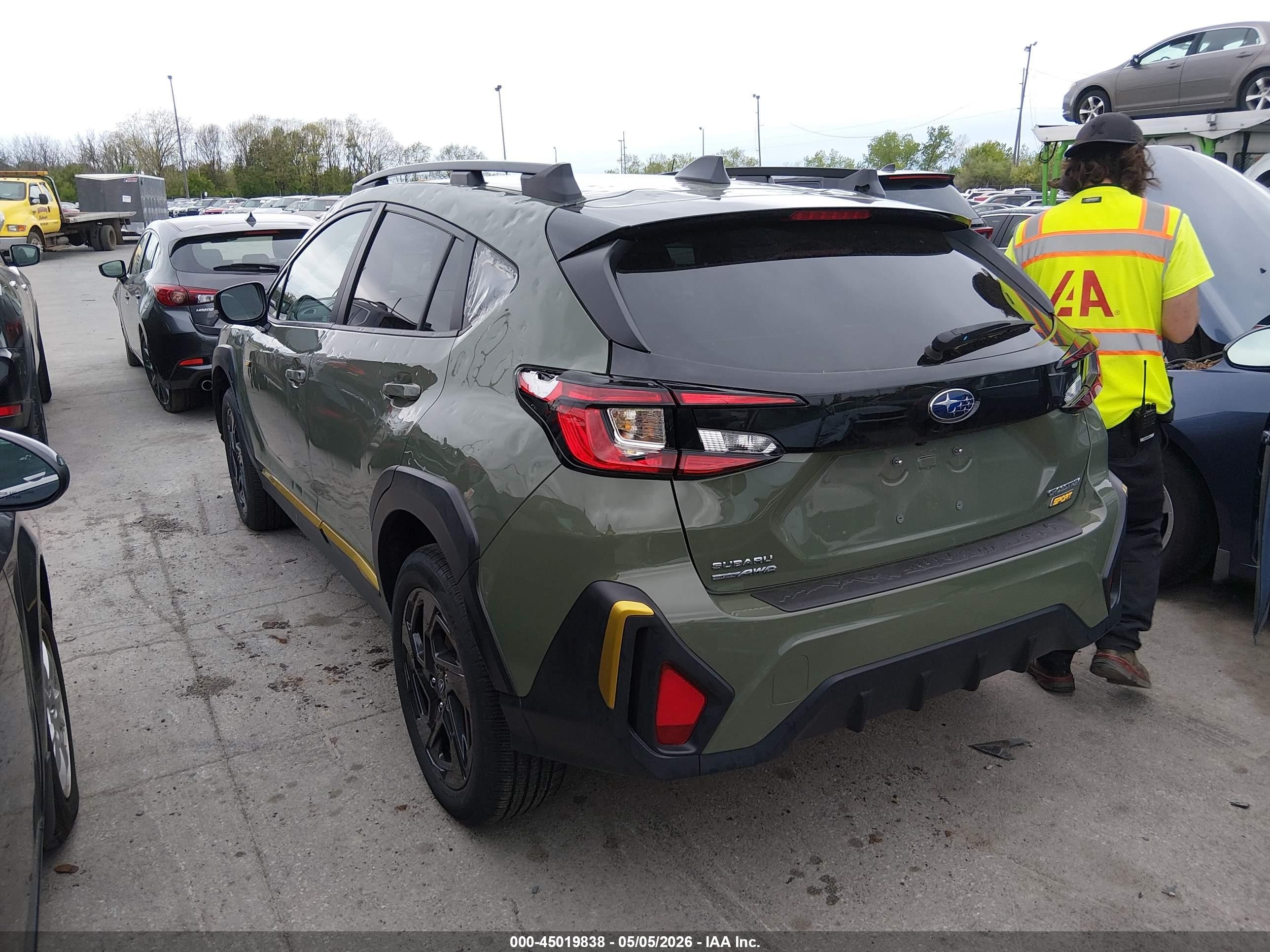 2025 Subaru Crosstrek Sport Green vin: 4S4GUHF68S3735478