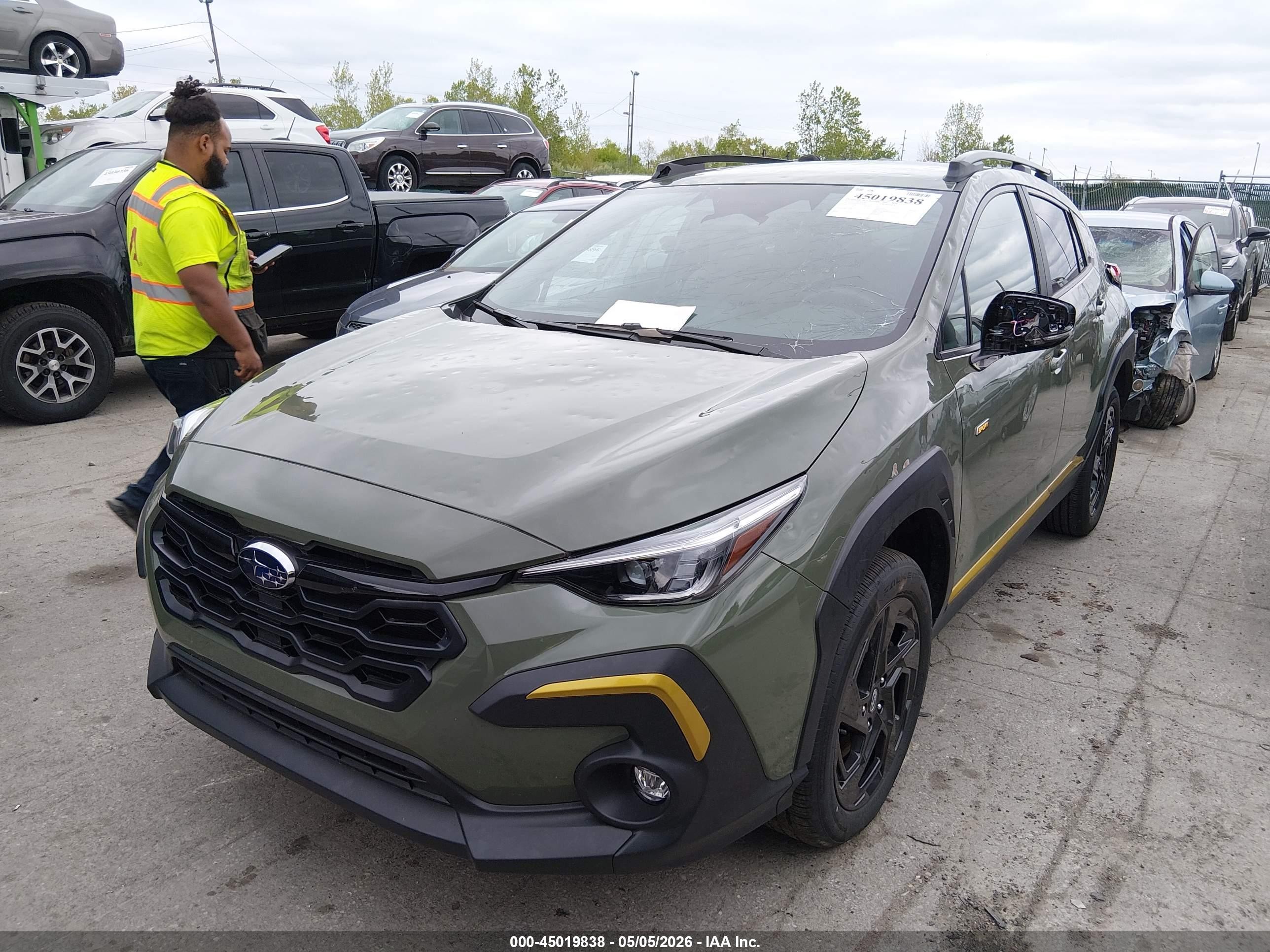 2025 Subaru Crosstrek Sport Green vin: 4S4GUHF68S3735478