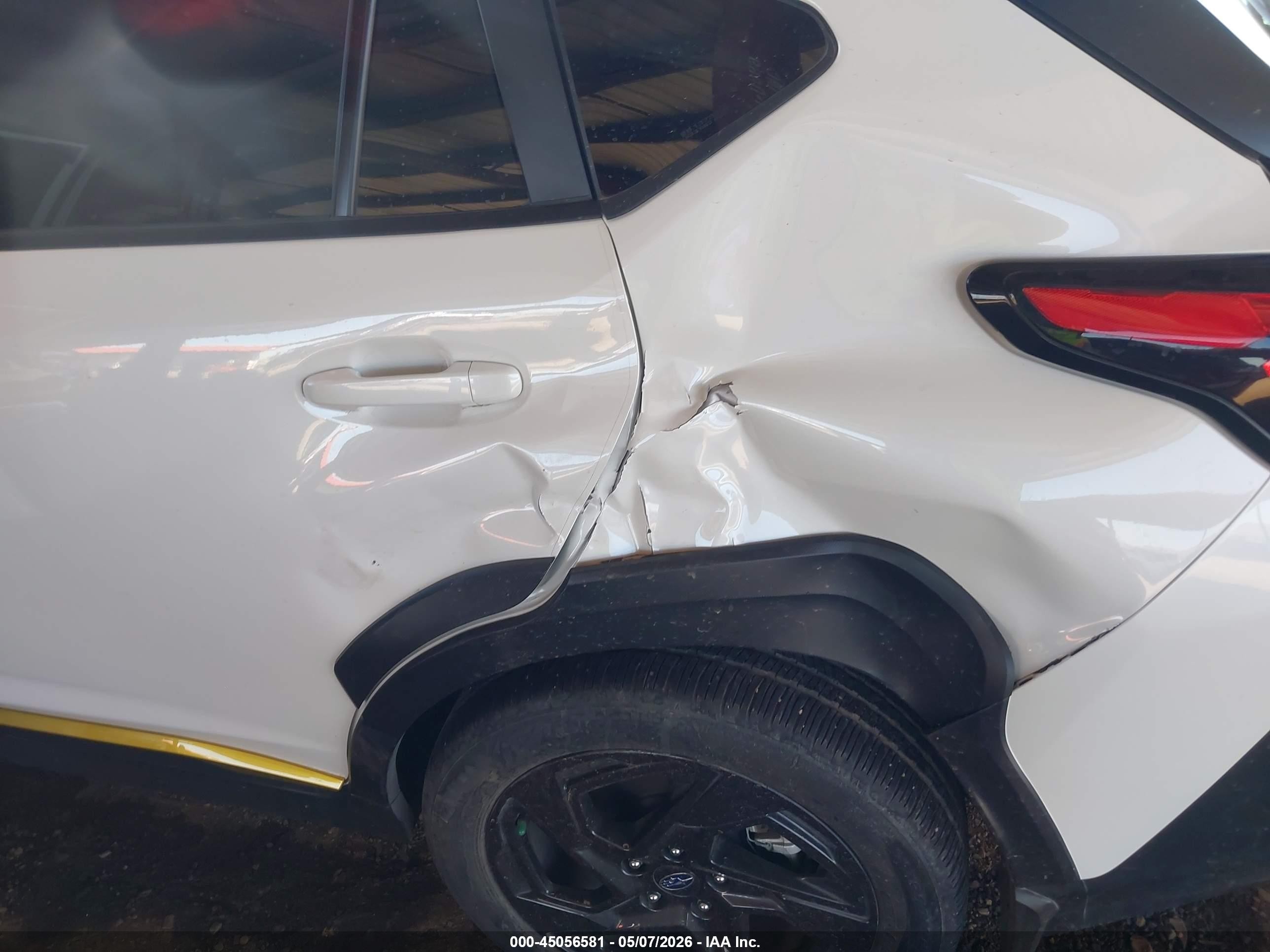 2025 Subaru Crosstrek Sport White vin: 4S4GUHF69S3735151