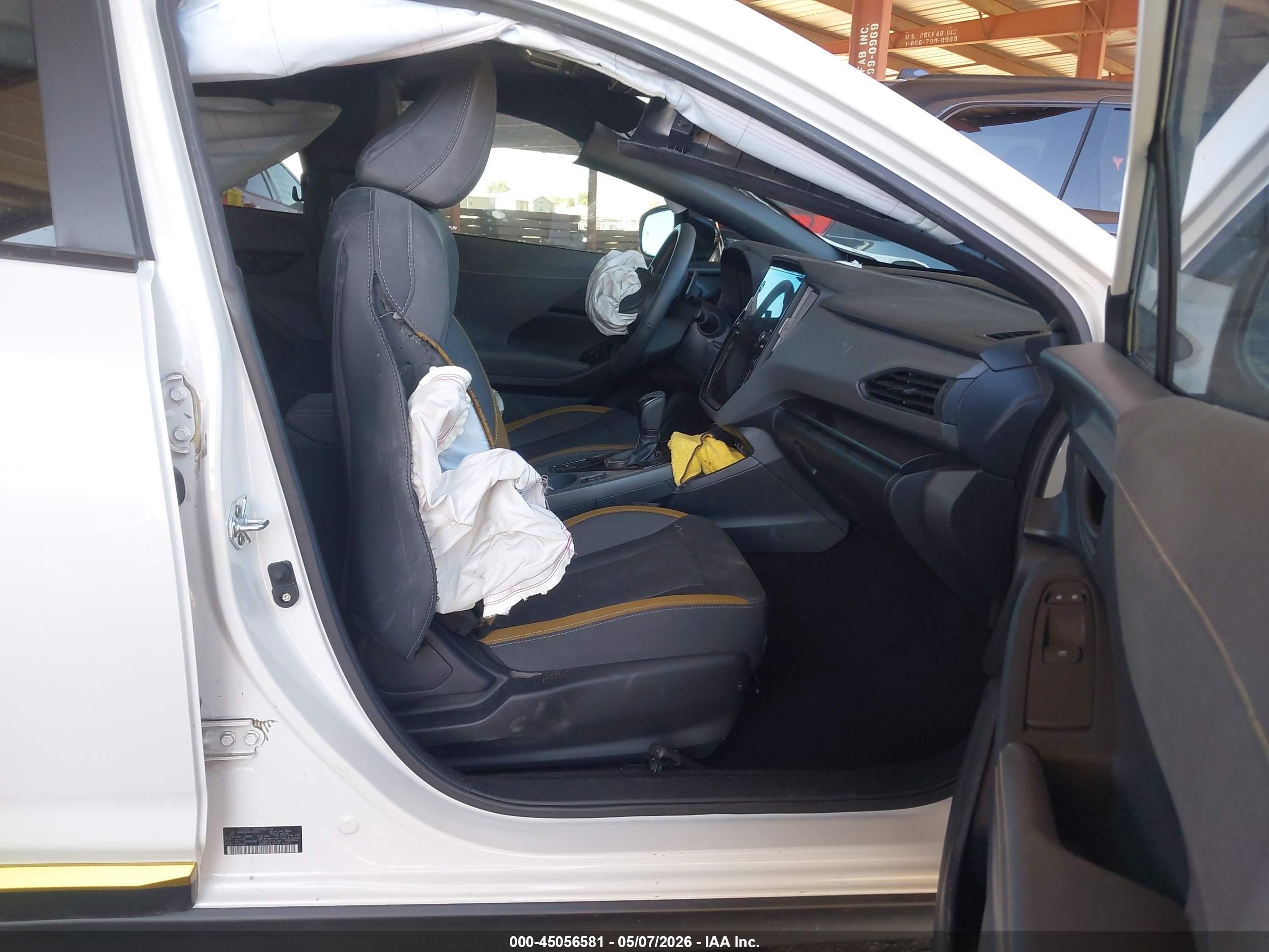 2025 Subaru Crosstrek Sport White vin: 4S4GUHF69S3735151