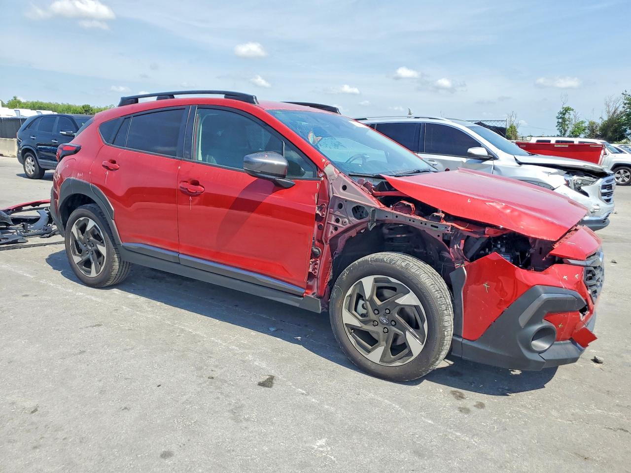 2025 Subaru Crosstrek Limited Red vin: 4S4GUHL61S3760288