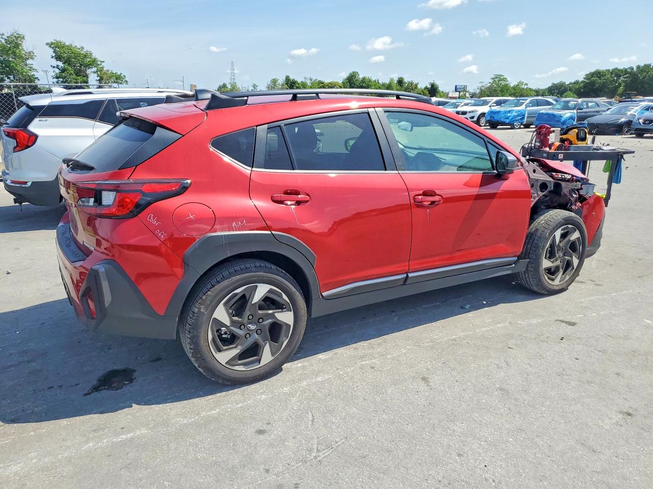 2025 Subaru Crosstrek Limited Red vin: 4S4GUHL61S3760288