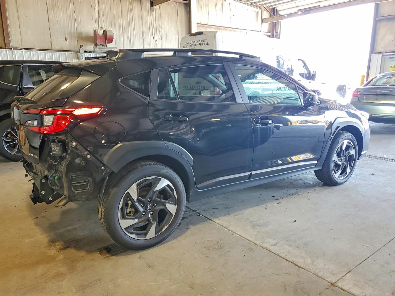 2025 Subaru Crosstrek Limited Black vin: 4S4GUHL62S3763720