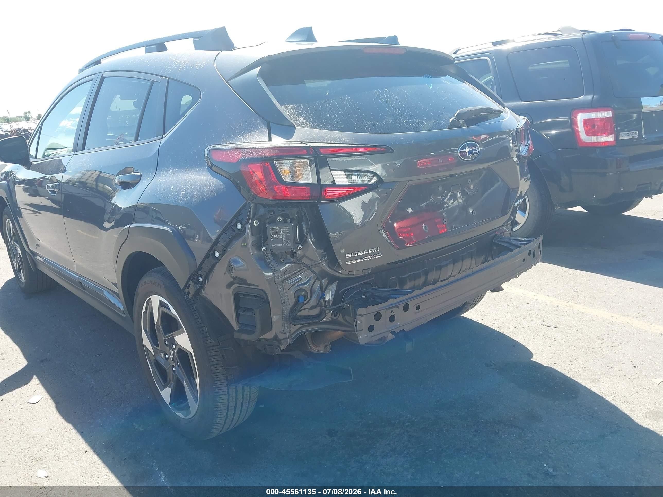 2025 Subaru Crosstrek Limited Gray vin: 4S4GUHL69S3759101