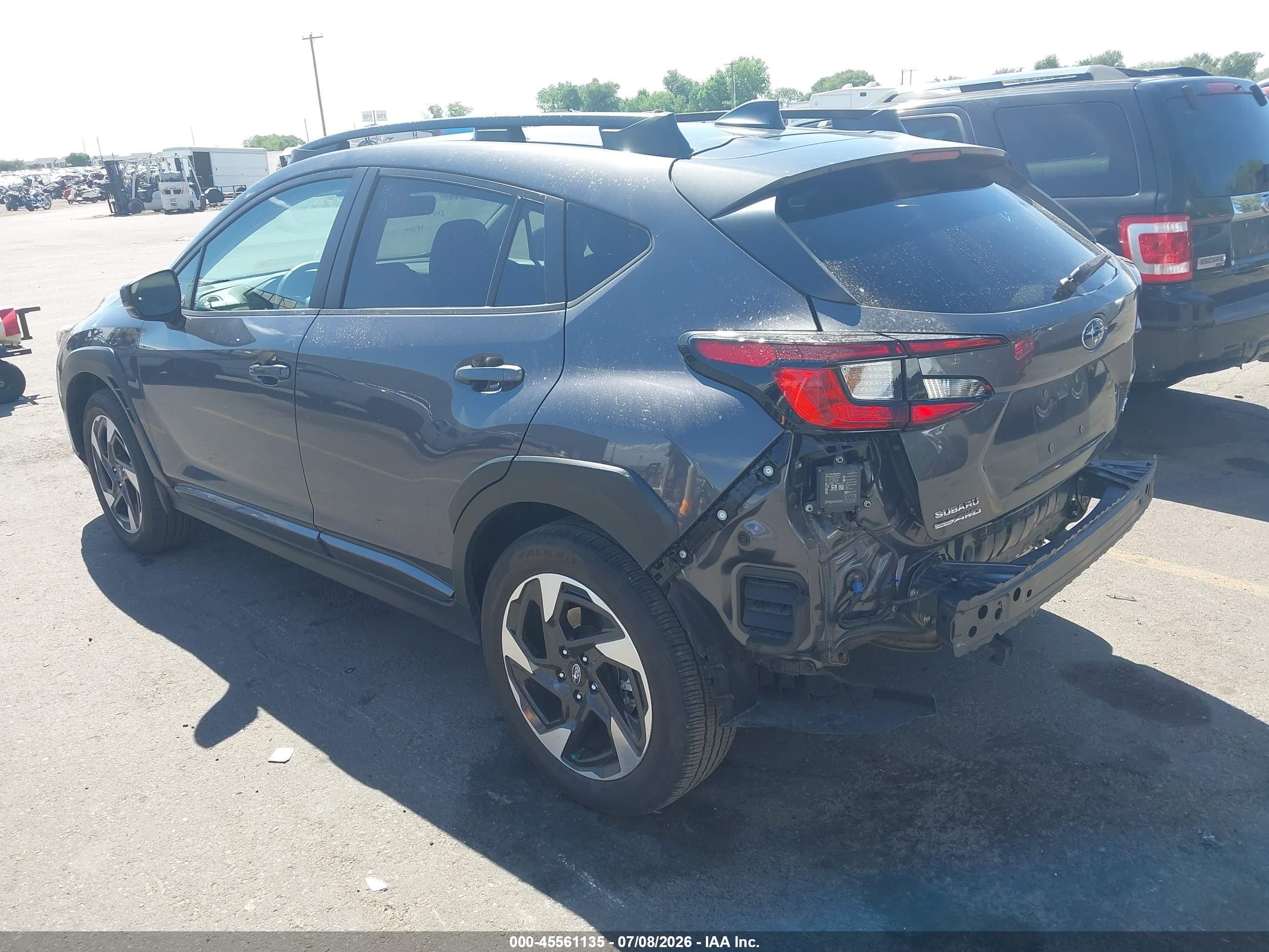 2025 Subaru Crosstrek Limited Gray vin: 4S4GUHL69S3759101