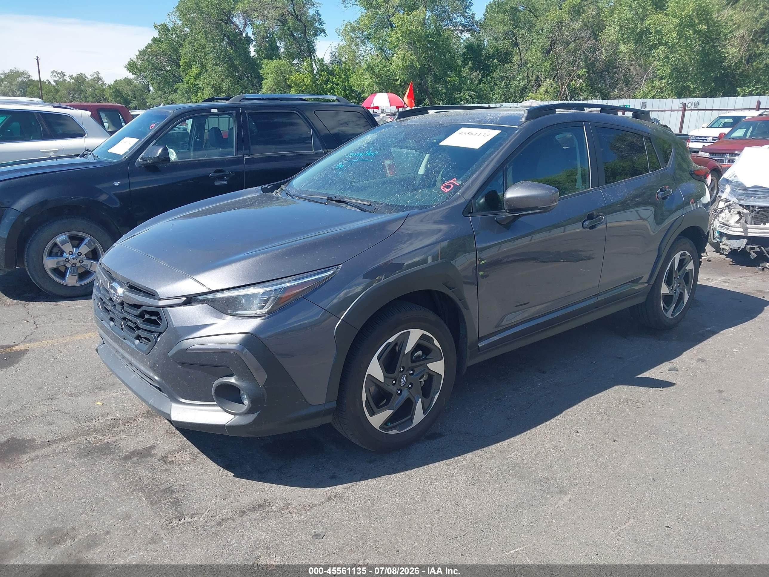 2025 Subaru Crosstrek Limited Gray vin: 4S4GUHL69S3759101