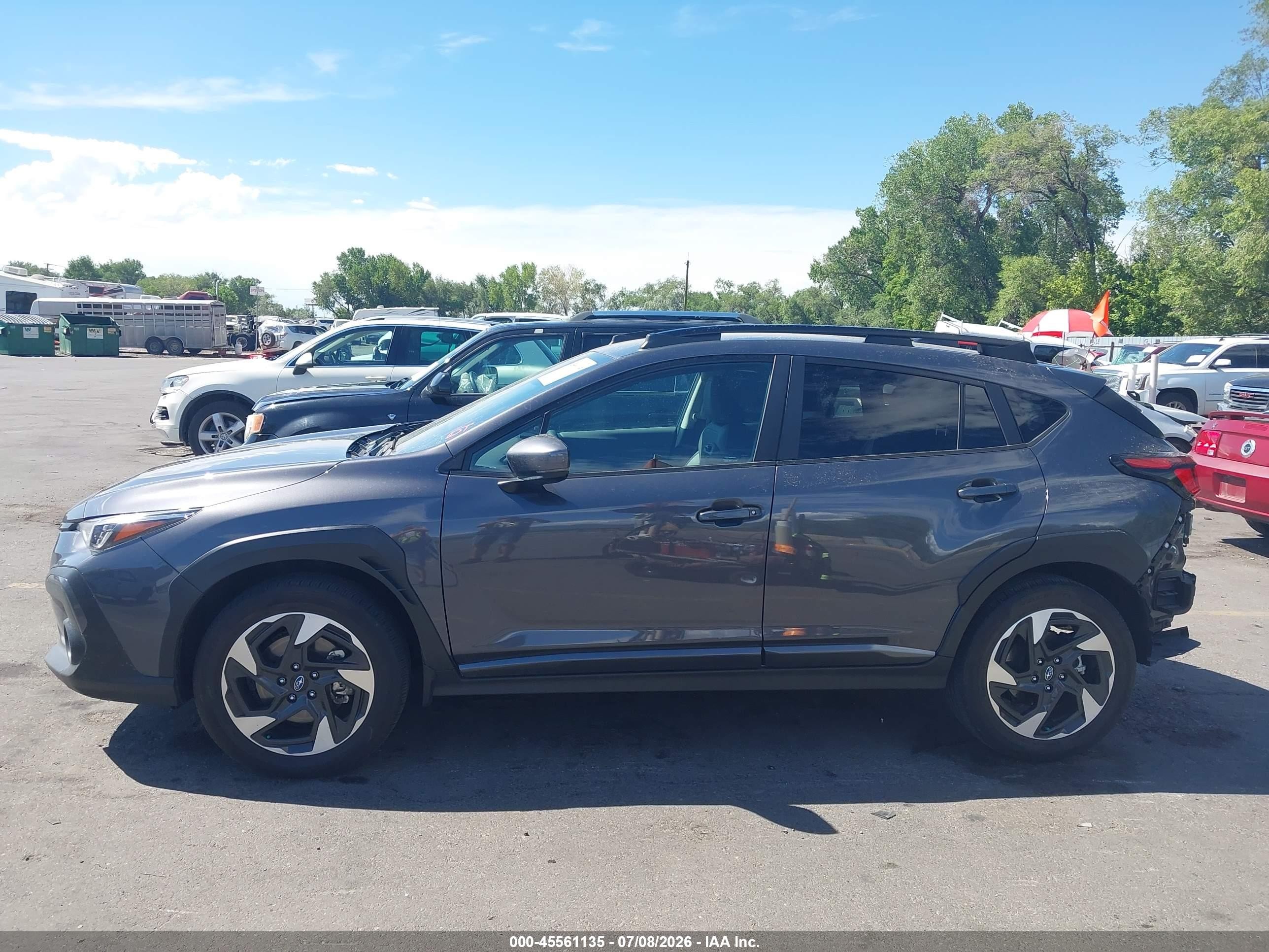 2025 Subaru Crosstrek Limited Gray vin: 4S4GUHL69S3759101