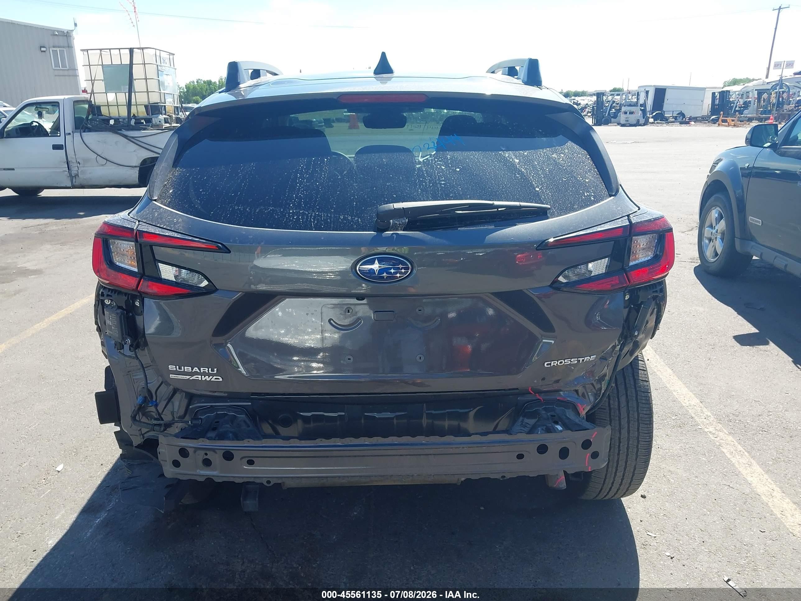 2025 Subaru Crosstrek Limited Gray vin: 4S4GUHL69S3759101