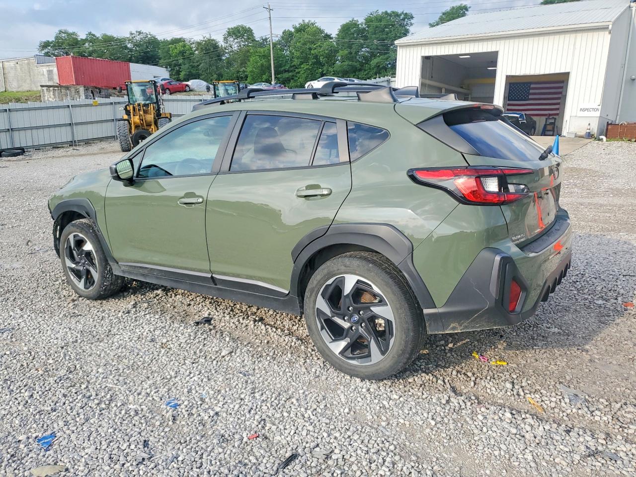 2024 Subaru Crosstrek Limited Green vin: 4S4GUHM61R3820370