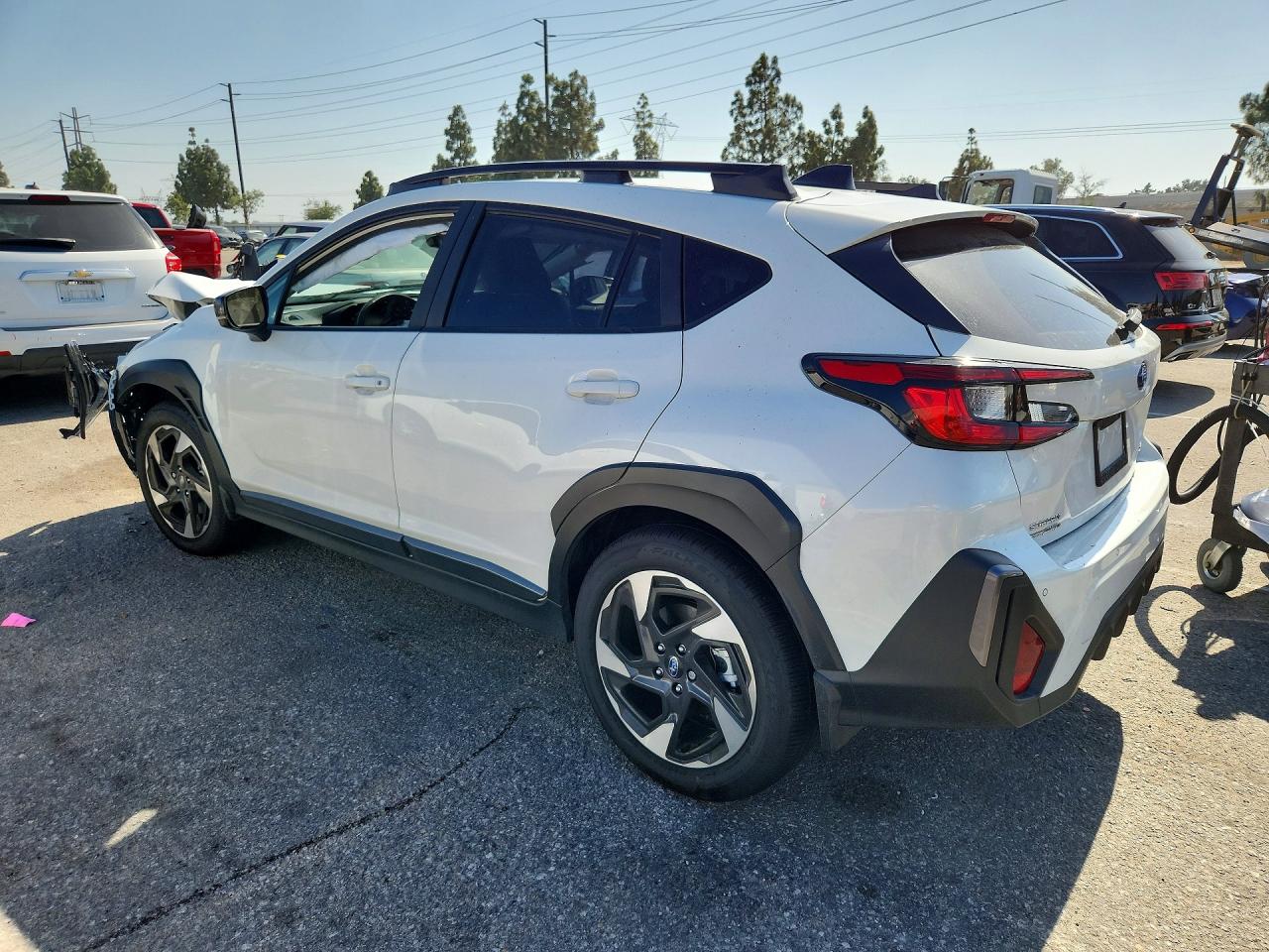 2025 Subaru Crosstrek Limited White vin: 4S4GUHM61S3753176