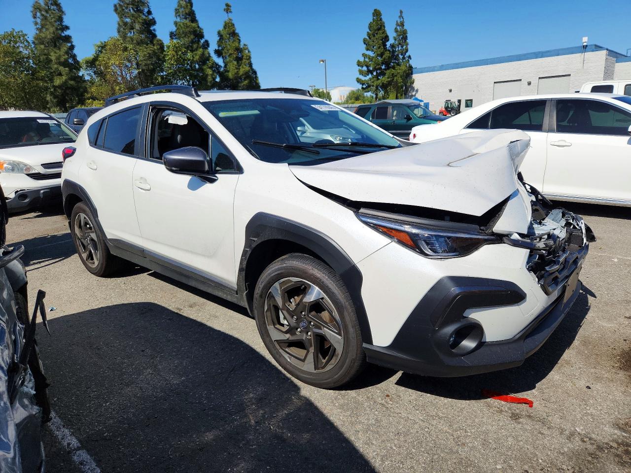 2025 Subaru Crosstrek Limited White vin: 4S4GUHM61S3753176