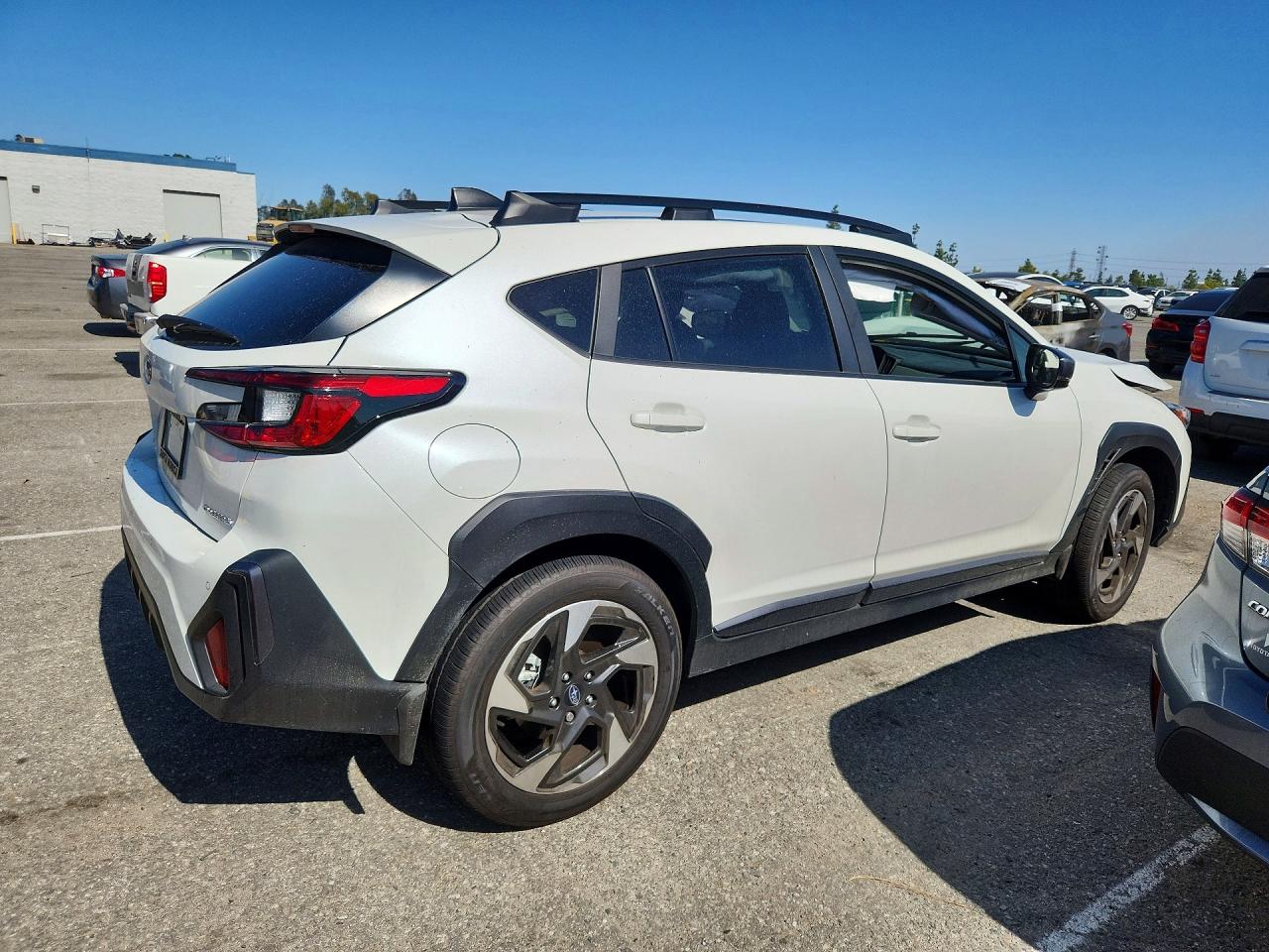 2025 Subaru Crosstrek Limited White vin: 4S4GUHM61S3753176