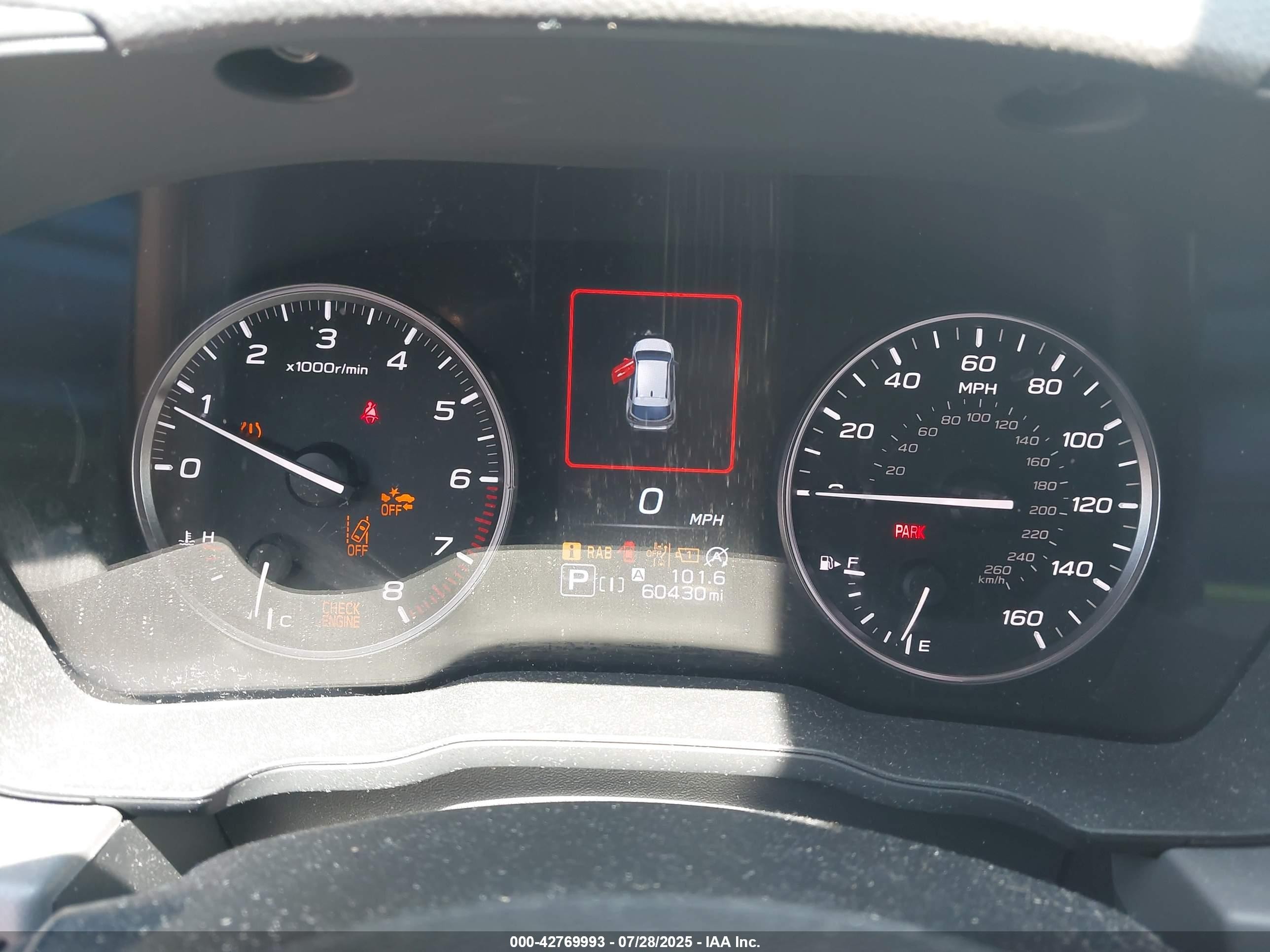 2025 Subaru Crosstrek Limited Белый vin: 4S4GUHM62S3715701