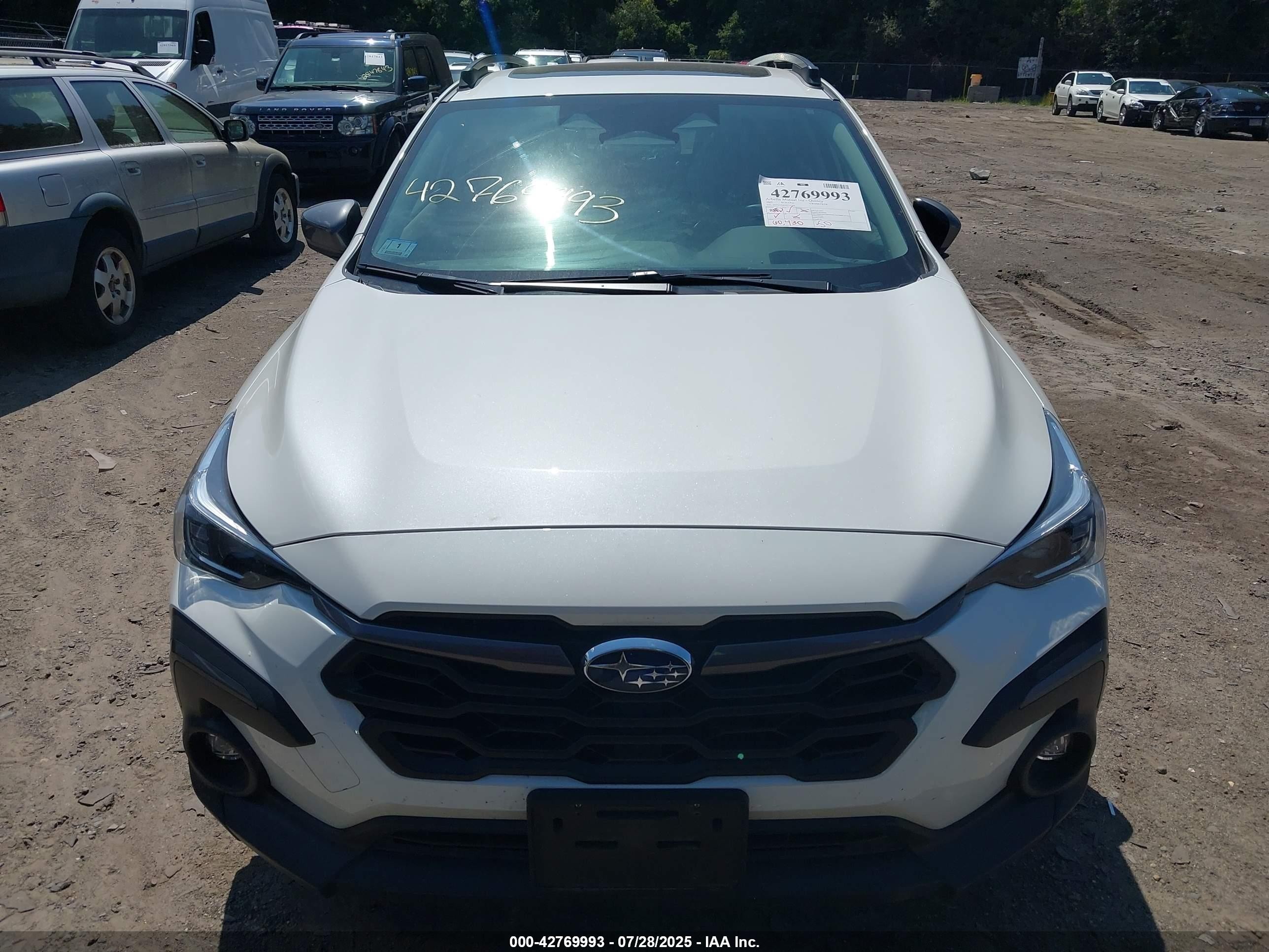 2025 Subaru Crosstrek Limited Белый vin: 4S4GUHM62S3715701