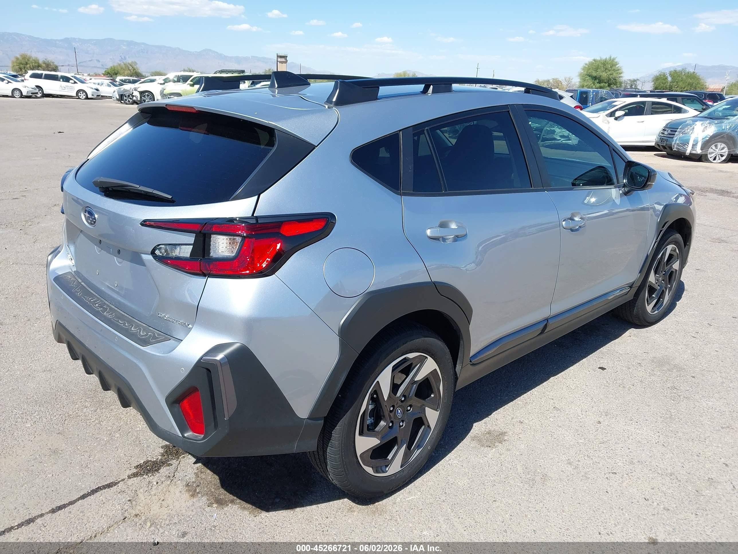 2025 Subaru Crosstrek Limited Gray vin: 4S4GUHM62S3724866