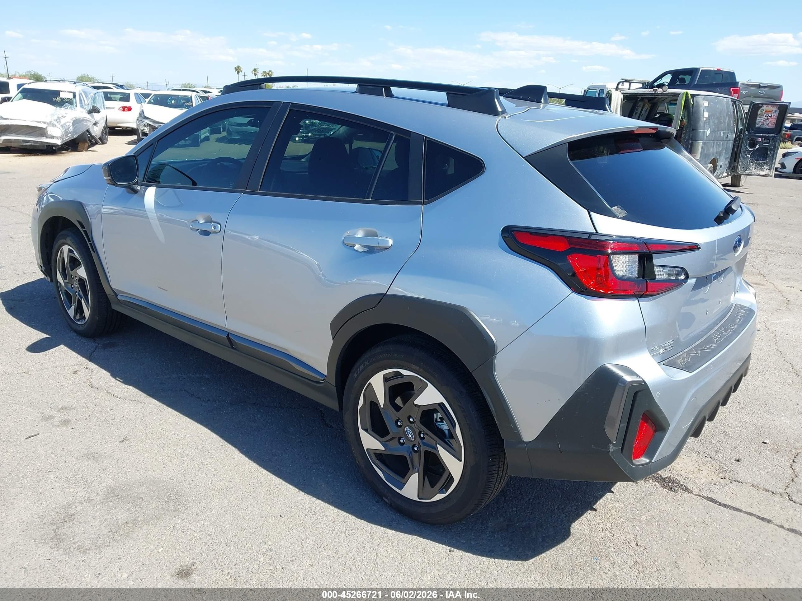 2025 Subaru Crosstrek Limited Gray vin: 4S4GUHM62S3724866