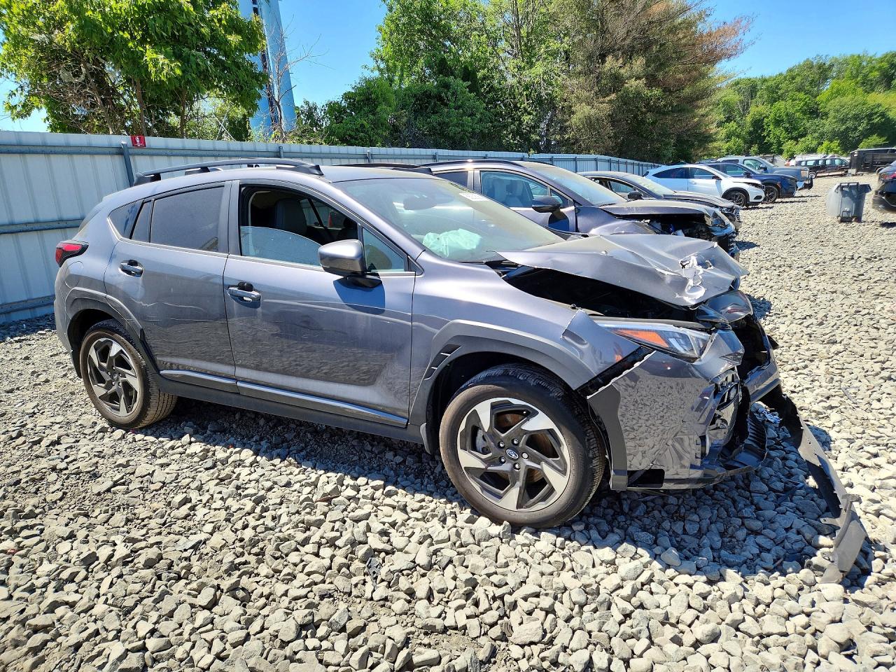 2025 Subaru Crosstrek Limited Gray vin: 4S4GUHM63S3712791