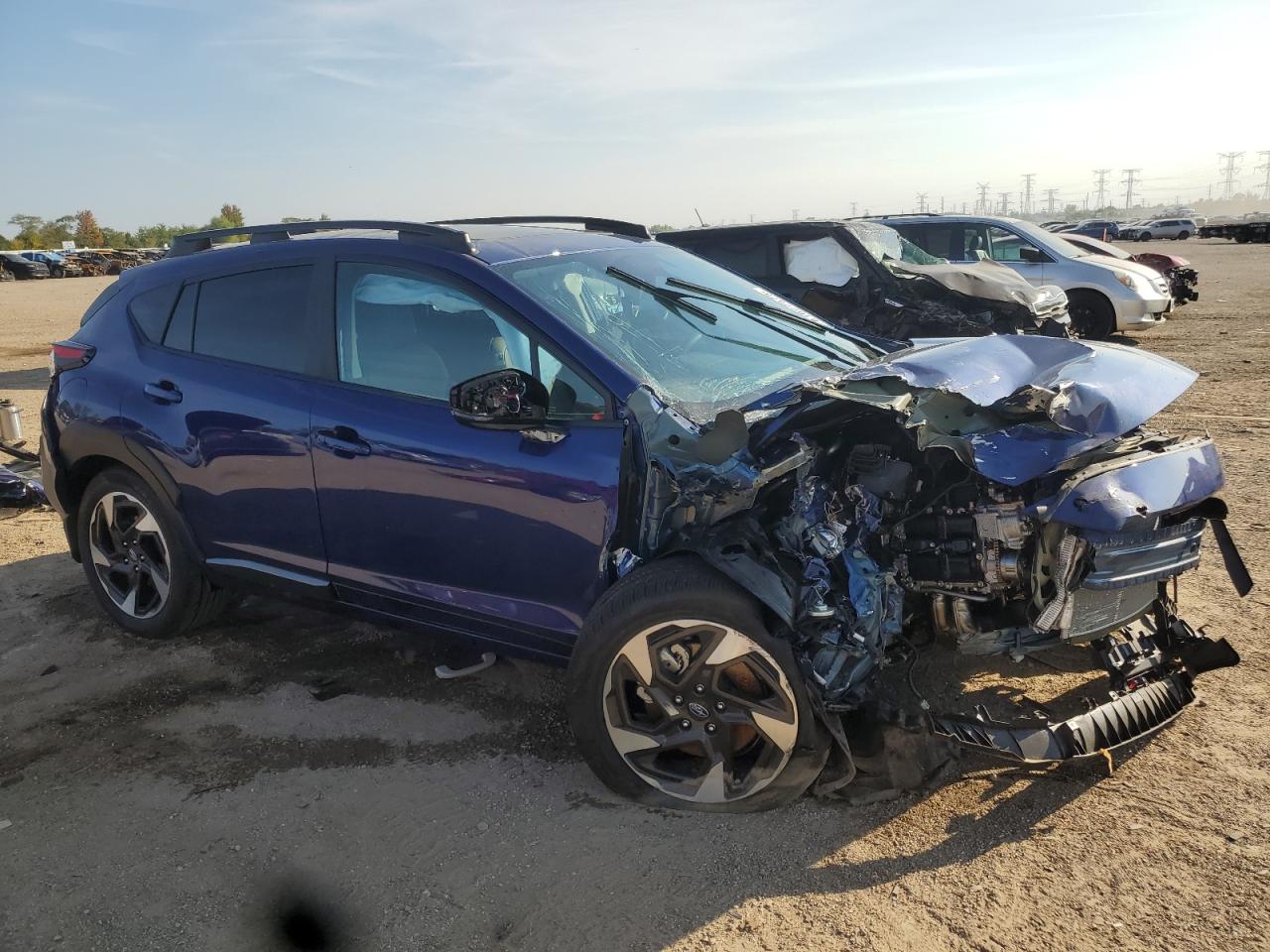 2025 Subaru Crosstrek Limited Blue vin: 4S4GUHM63S3719322