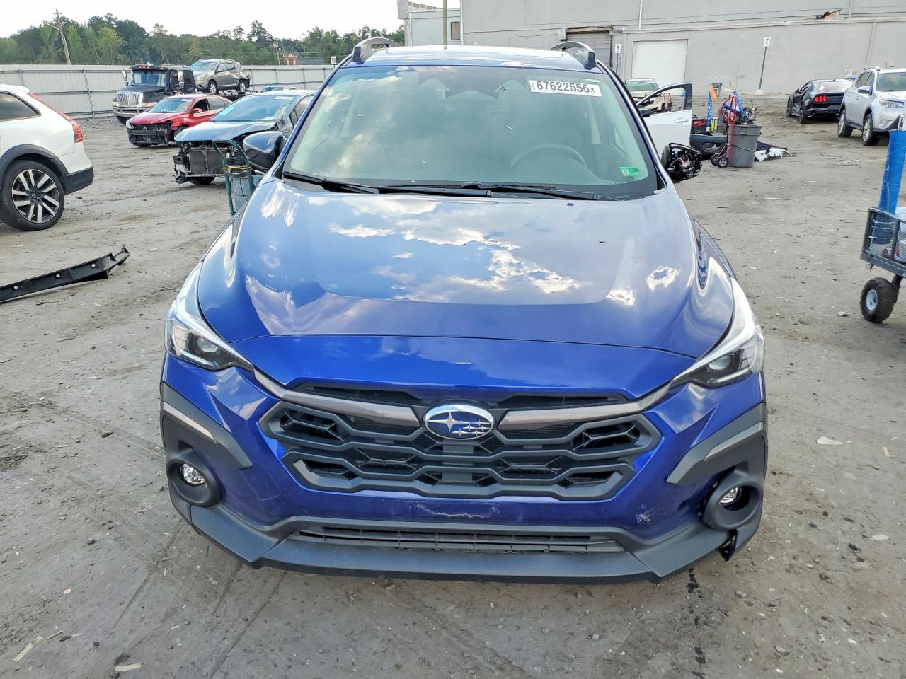2025 Subaru Crosstrek Limited Blue vin: 4S4GUHM64S3778914