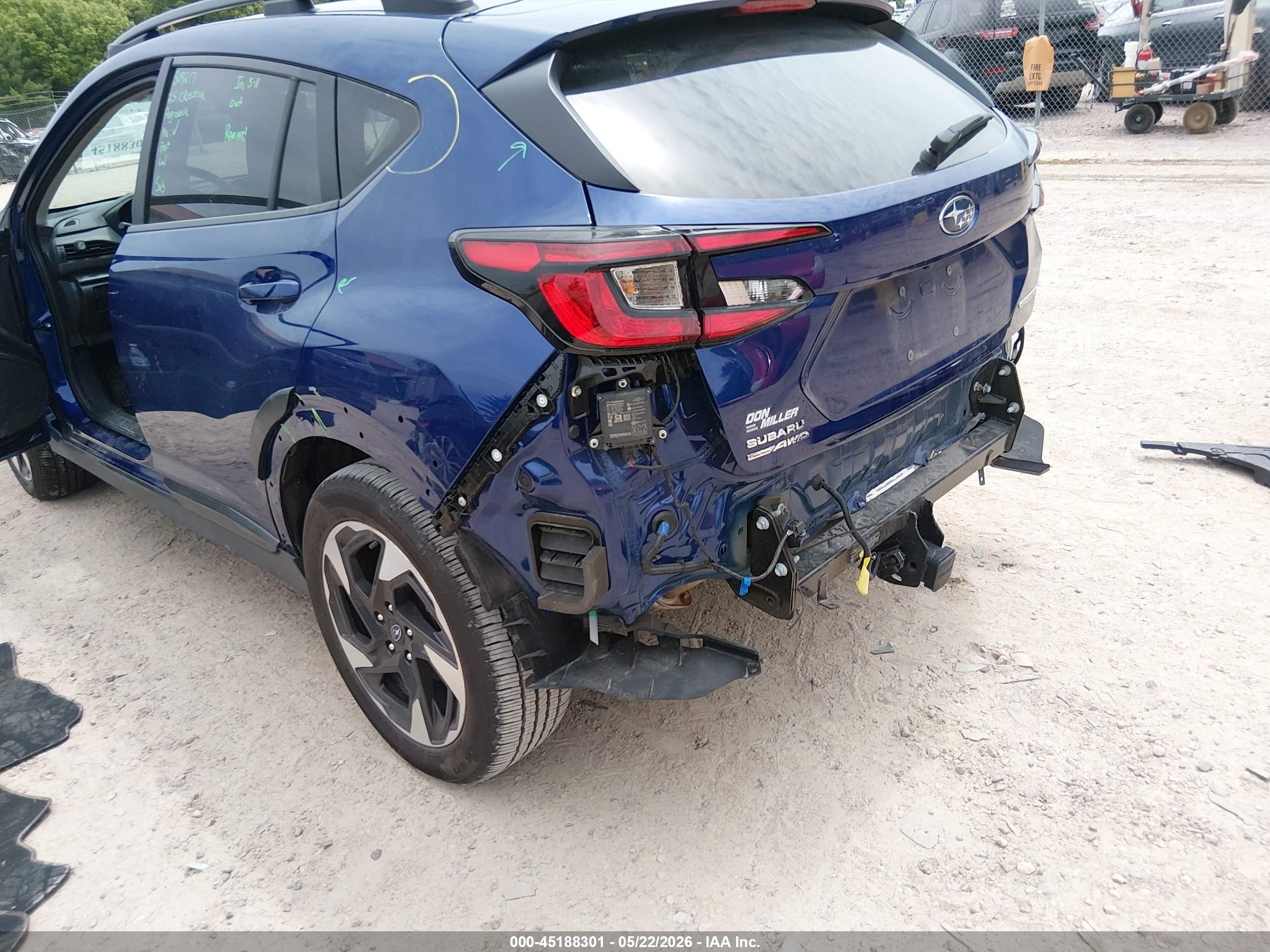 2025 Subaru Crosstrek Limited Blue vin: 4S4GUHM66S3784696