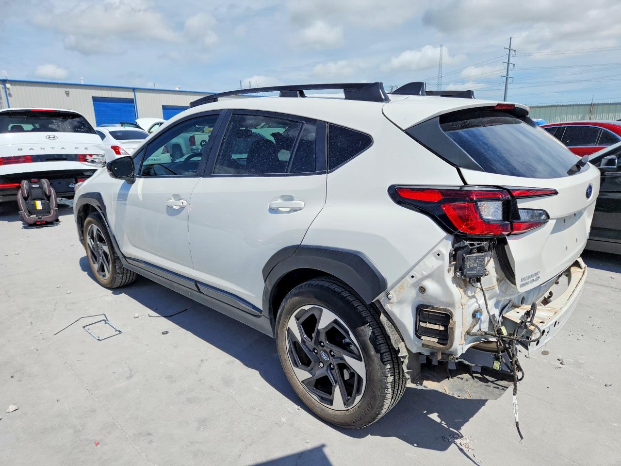 2025 Subaru Crosstrek Limited White vin: 4S4GUHM69S3728641