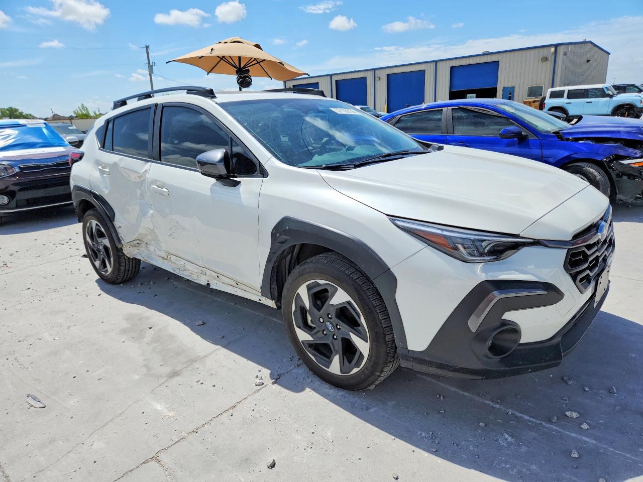 2025 Subaru Crosstrek Limited White vin: 4S4GUHM69S3728641