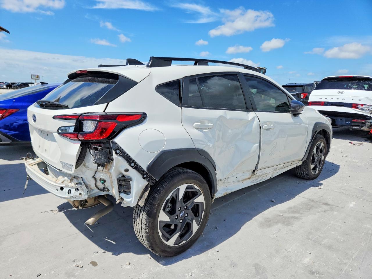 2025 Subaru Crosstrek Limited White vin: 4S4GUHM69S3728641