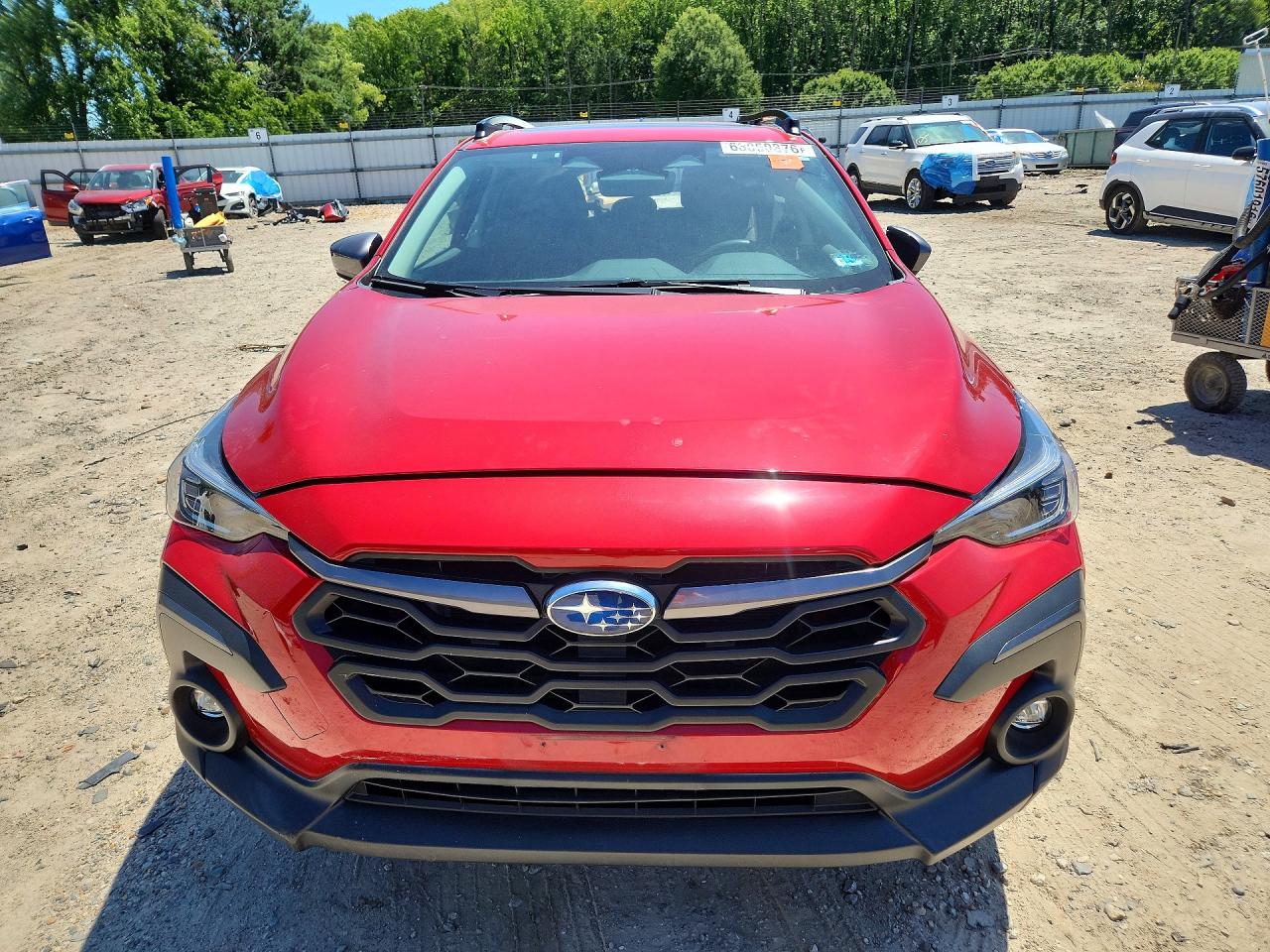 2024 Subaru Crosstrek Limited Red vin: 4S4GUHN64R3707124