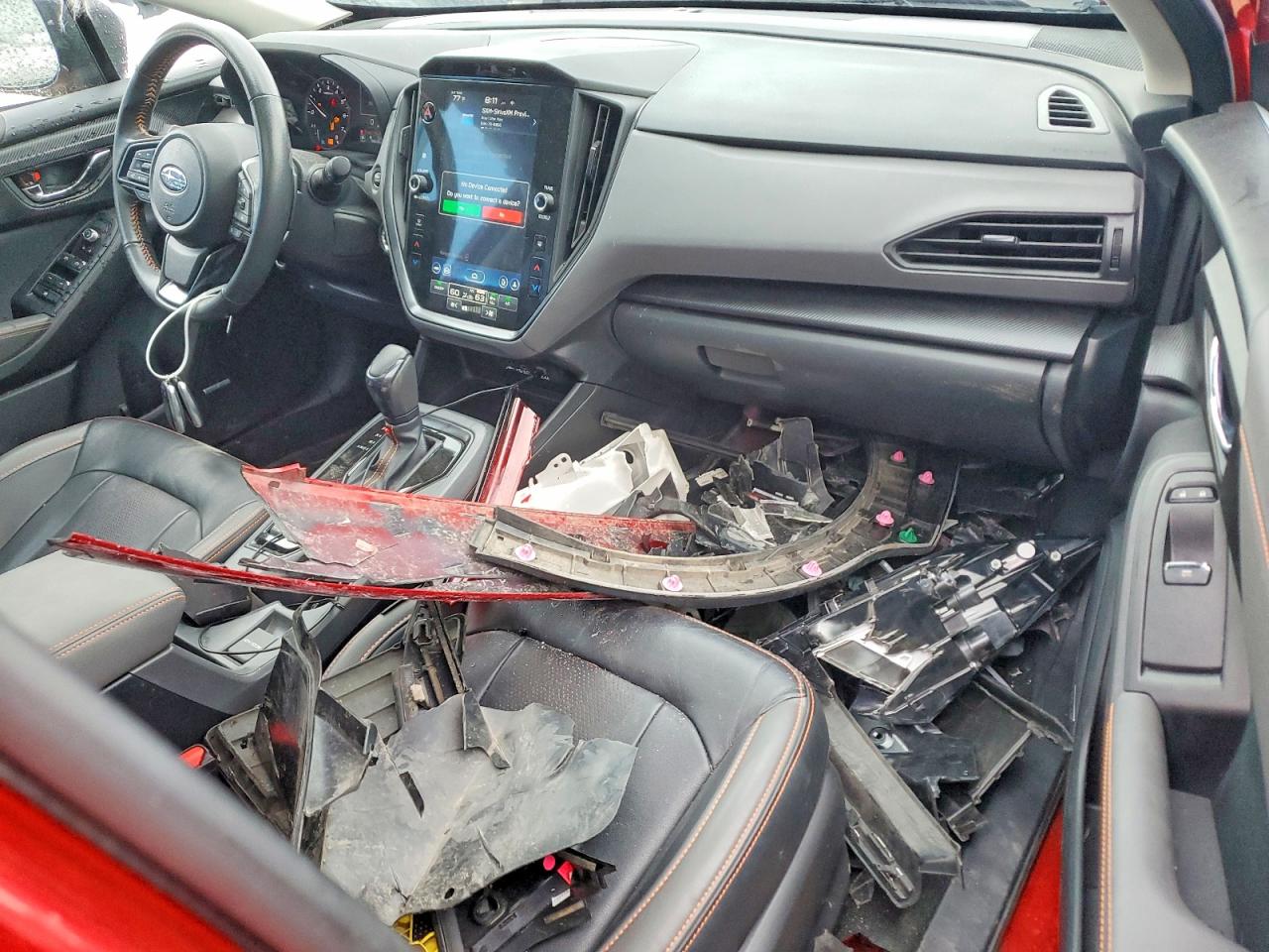 2024 Subaru Crosstrek Limited Red vin: 4S4GUHN64R3707124