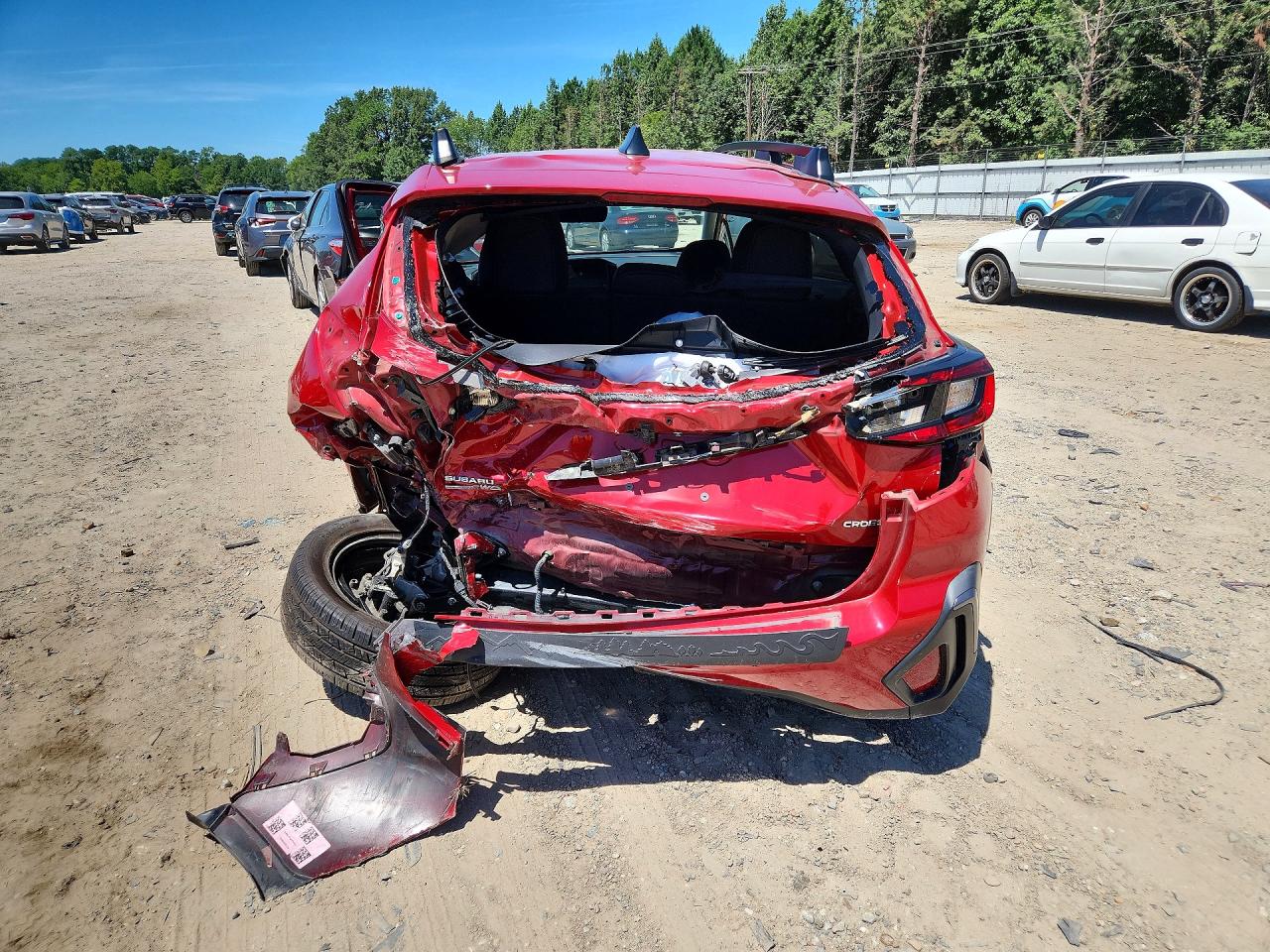 2024 Subaru Crosstrek Limited Red vin: 4S4GUHN64R3707124