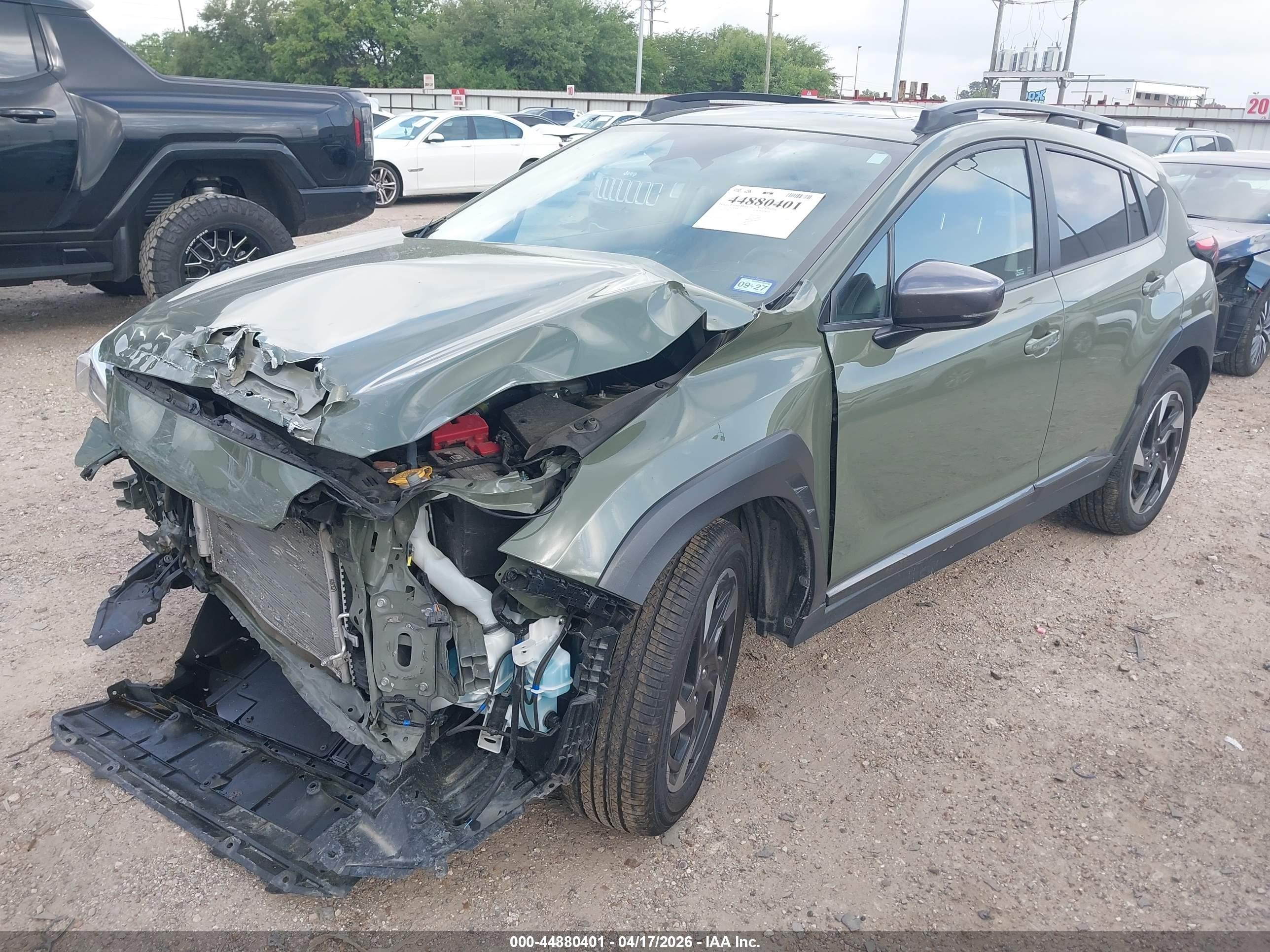 2025 Subaru Crosstrek Limited Green vin: 4S4GUHN65S3751977