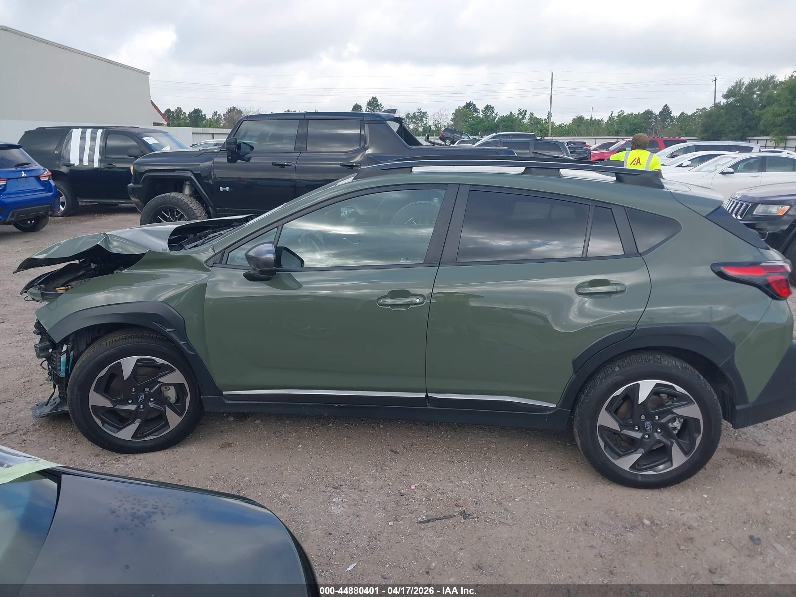 2025 Subaru Crosstrek Limited Green vin: 4S4GUHN65S3751977