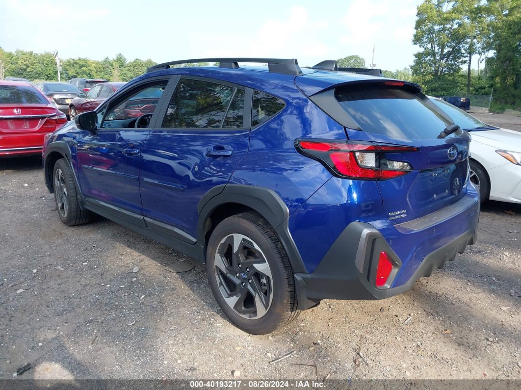 2024 Subaru Crosstrek Limited Blue vin: 4S4GUHN6XR3701148