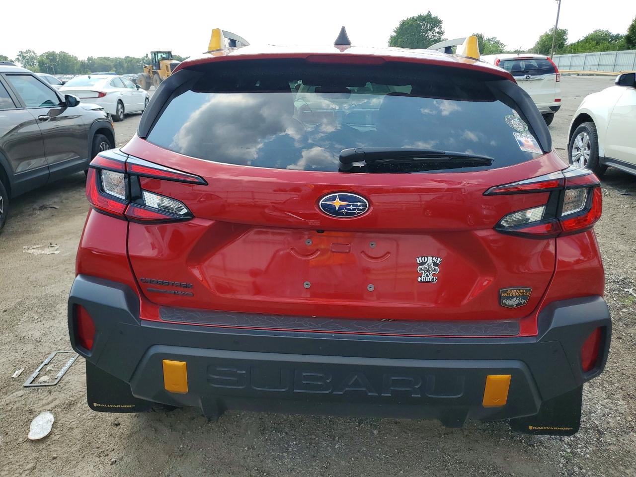 2024 Subaru Crosstrek Wilderness Red vin: 4S4GUHT62R3773920