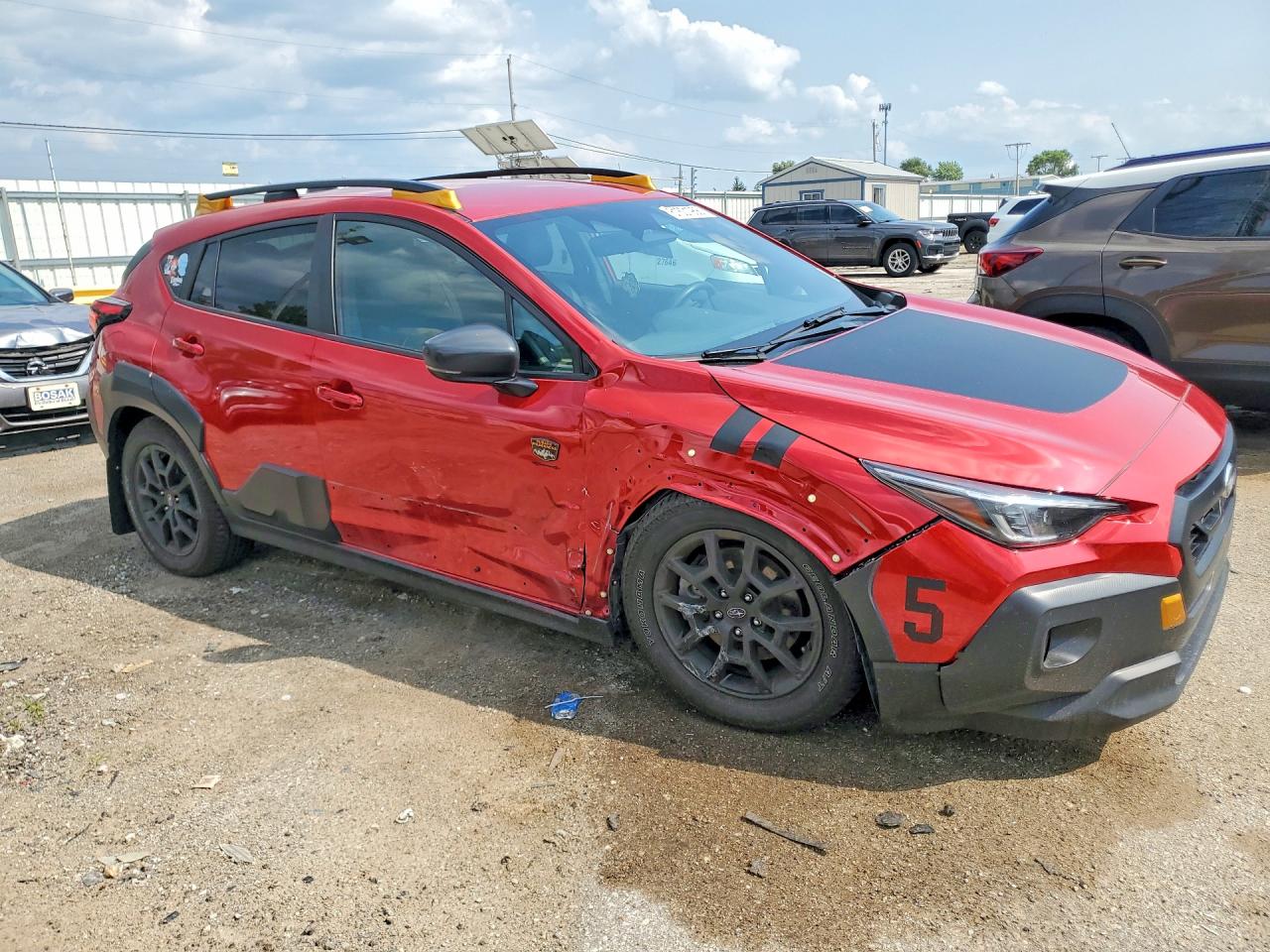 2024 Subaru Crosstrek Wilderness Red vin: 4S4GUHT62R3773920