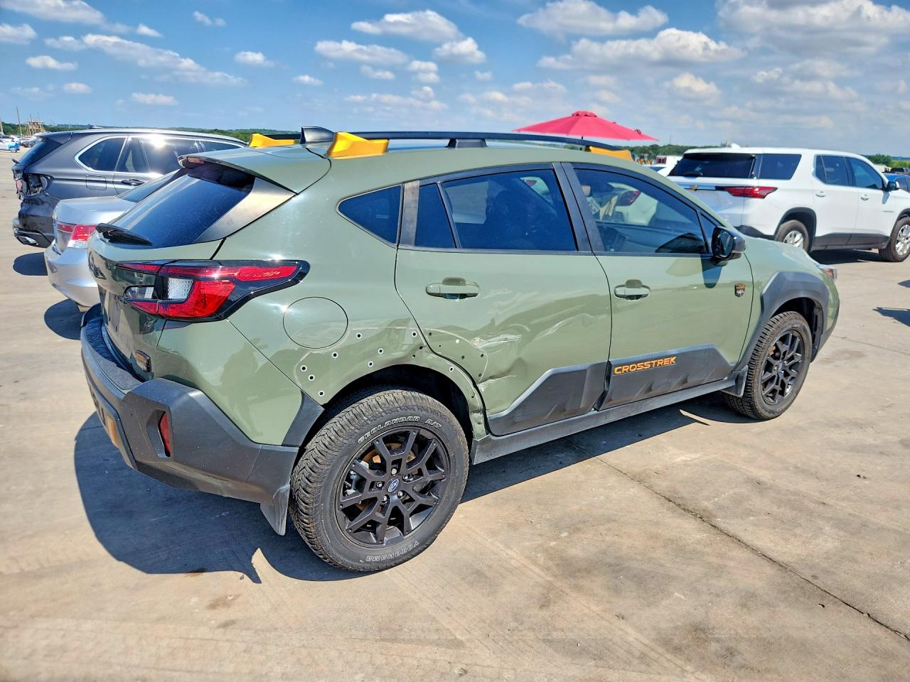 2024 Subaru Crosstrek Wilderness Green vin: 4S4GUHT64R3798916