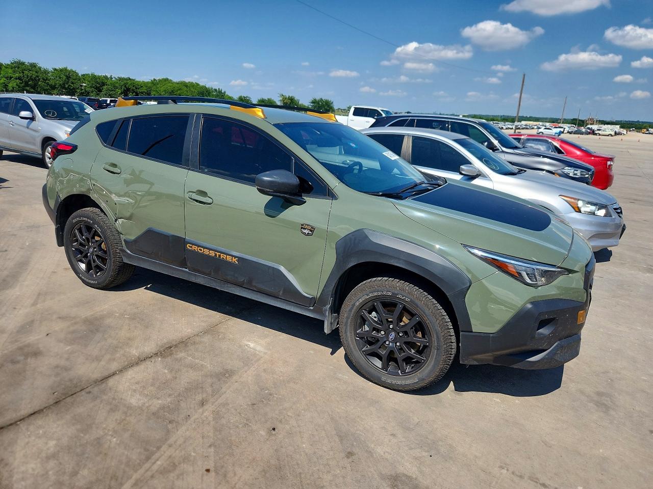 2024 Subaru Crosstrek Wilderness Green vin: 4S4GUHT64R3798916