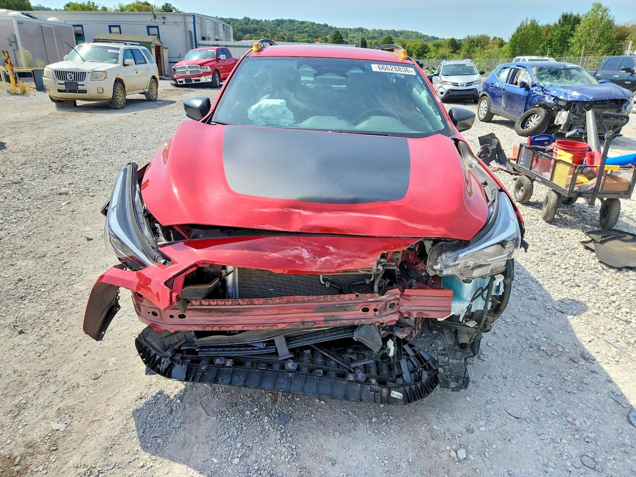 2025 Subaru Crosstrek Wilderness Red vin: 4S4GUHT69S3753234
