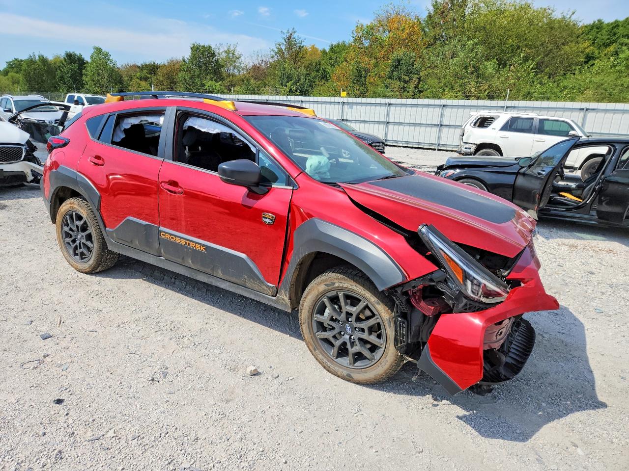 2025 Subaru Crosstrek Wilderness Red vin: 4S4GUHT69S3753234