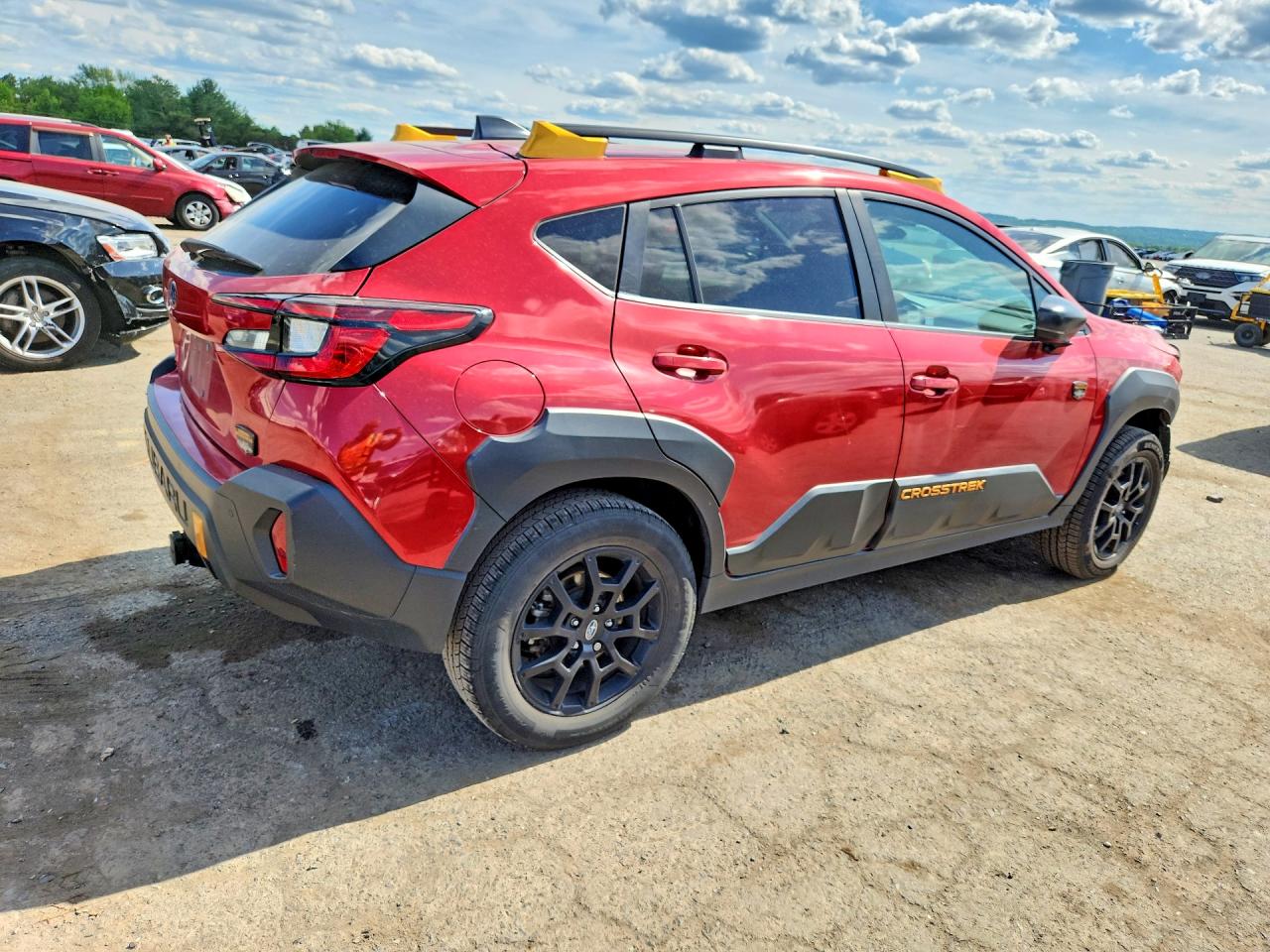 2024 Subaru Crosstrek Wilderness Red vin: 4S4GUHU60R3723905