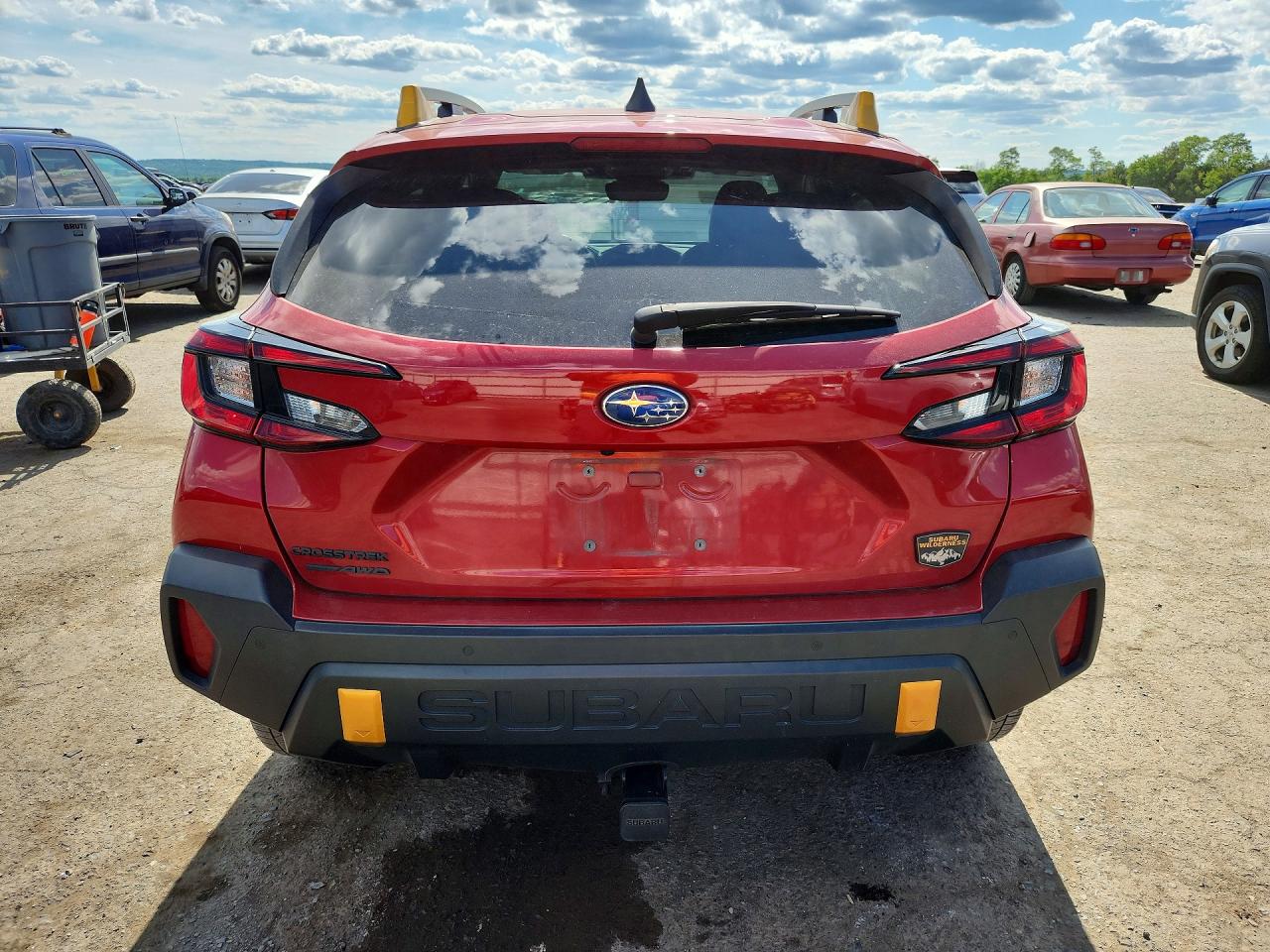 2024 Subaru Crosstrek Wilderness Red vin: 4S4GUHU60R3723905