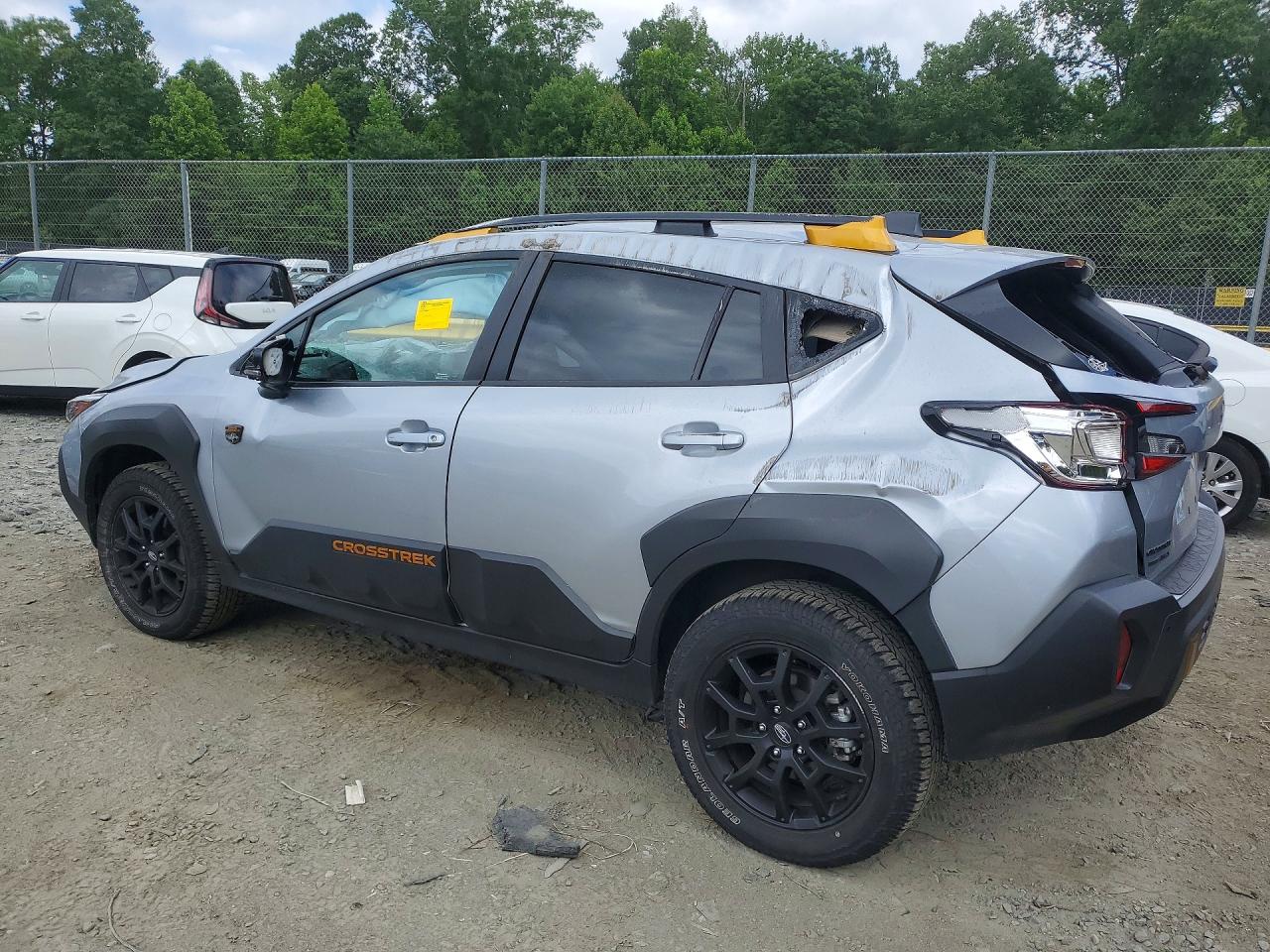 2025 Subaru Crosstrek Wilderness Серебряный vin: 4S4GUHU60S3760233