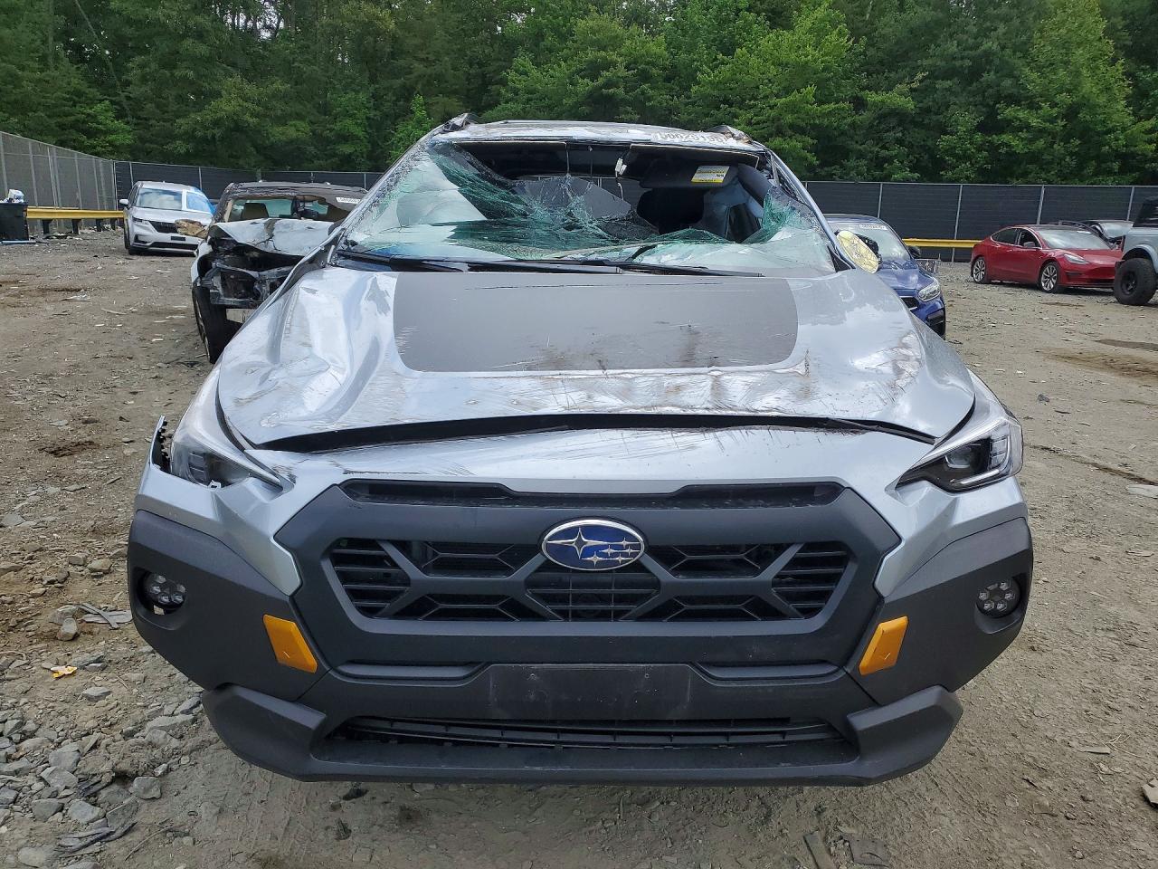 2025 Subaru Crosstrek Wilderness Серебряный vin: 4S4GUHU60S3760233