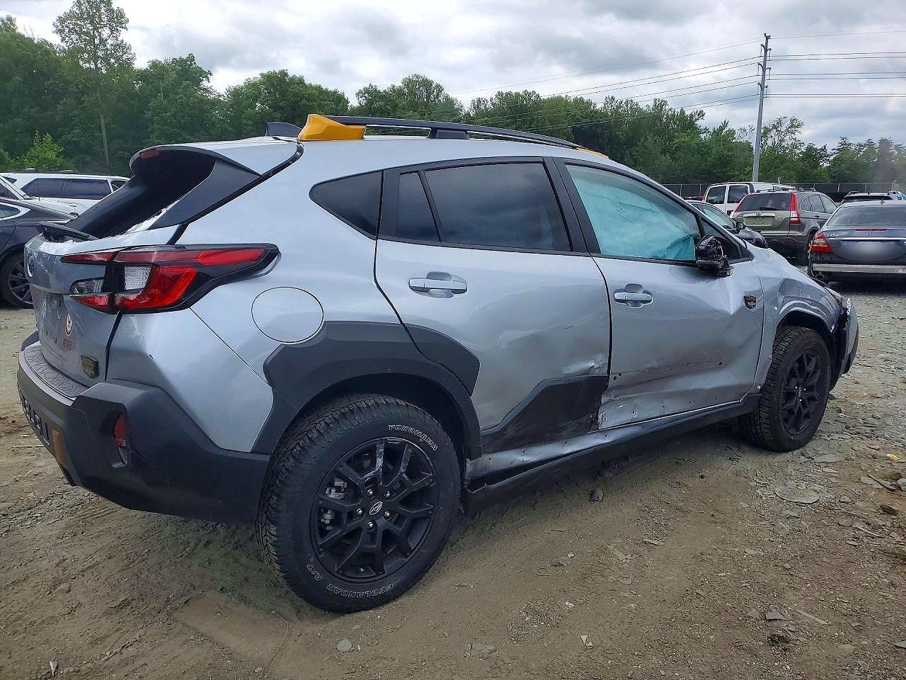 2025 Subaru Crosstrek Wilderness Серебряный vin: 4S4GUHU60S3760233