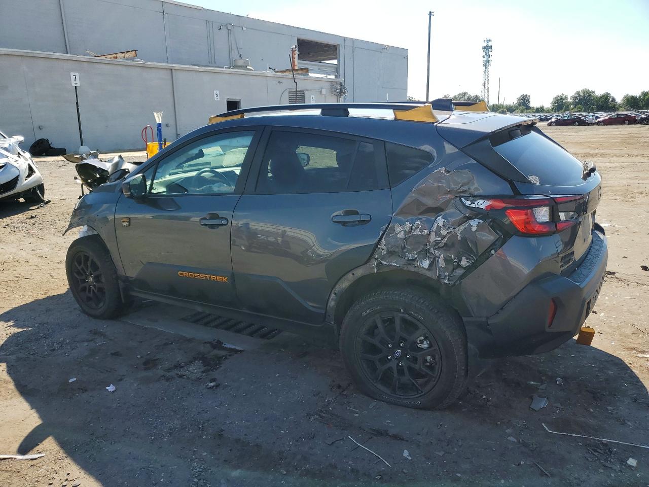 2024 Subaru Crosstrek Wilderness Gray vin: 4S4GUHU61R3813726