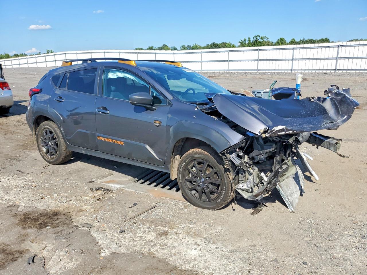 2024 Subaru Crosstrek Wilderness Gray vin: 4S4GUHU61R3813726