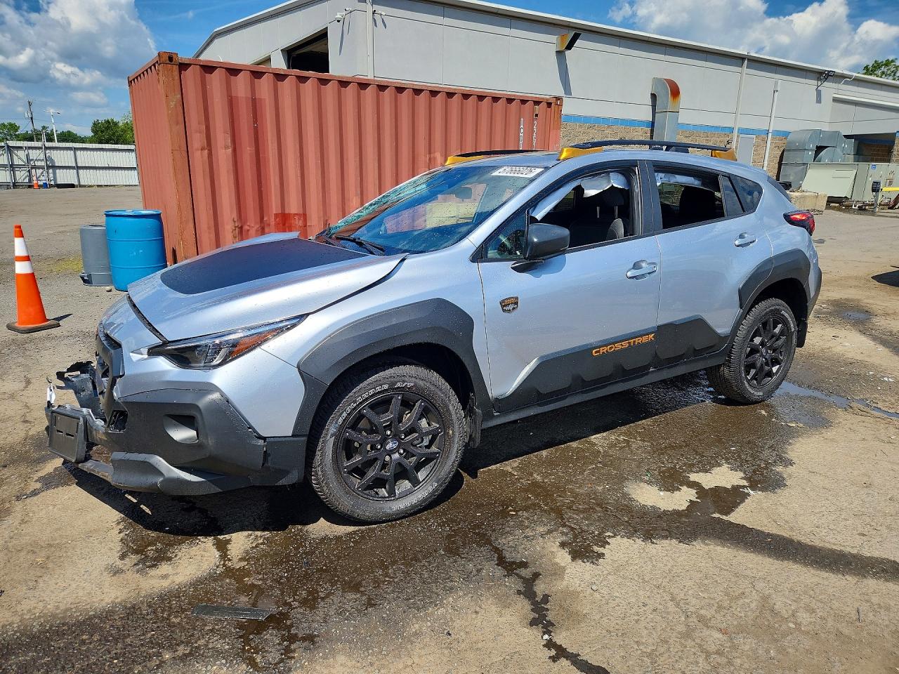 2025 Subaru Crosstrek Wilderness Серебряный vin: 4S4GUHU61S3769491