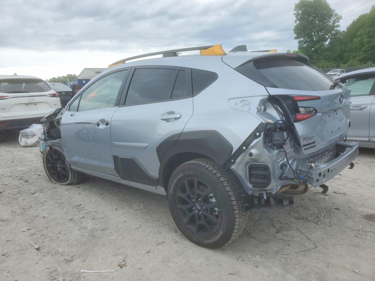 2024 Subaru Crosstrek Wilderness Silver vin: 4S4GUHU65R3792119