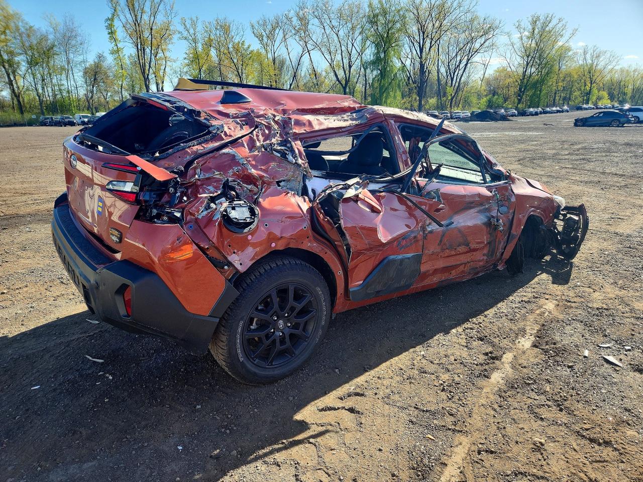 2025 Subaru Crosstrek Wilderness Orange vin: 4S4GUHU67S3719677